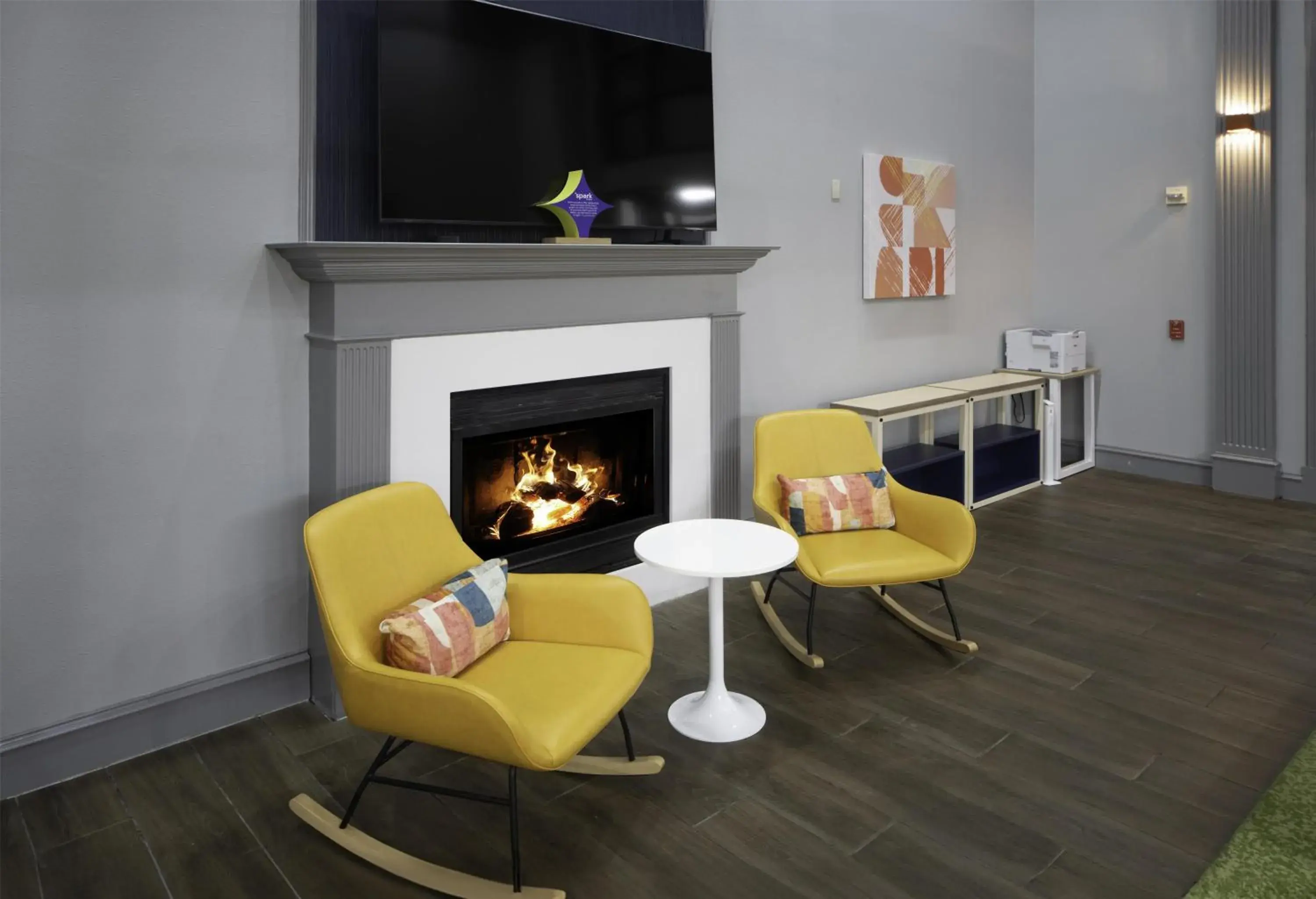 Lobby or reception in Spark by Hilton Amarillo East Lobby or reception in Spark by Hilton Amarillo East