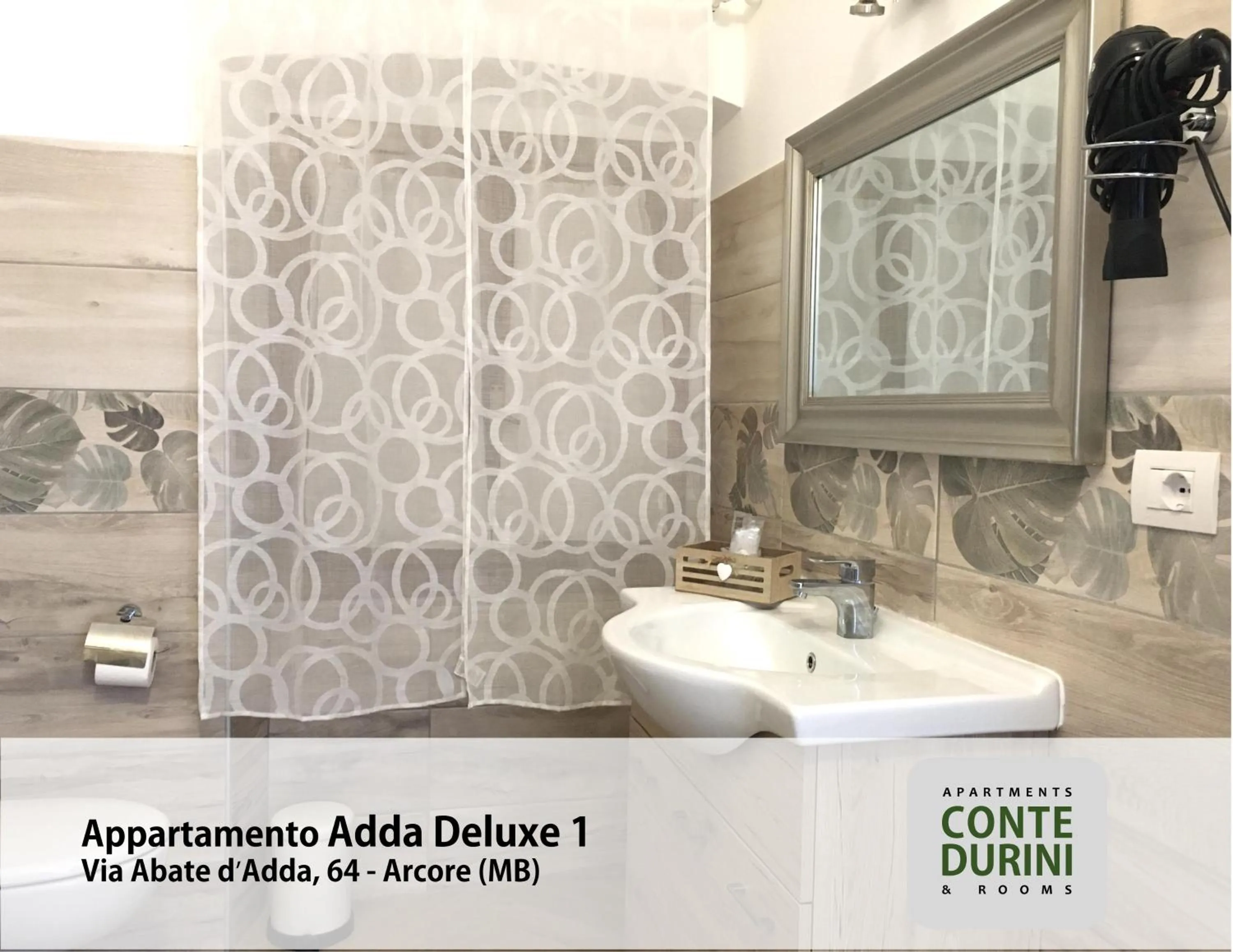 Bathroom in Conte Durini Apartments & Rooms