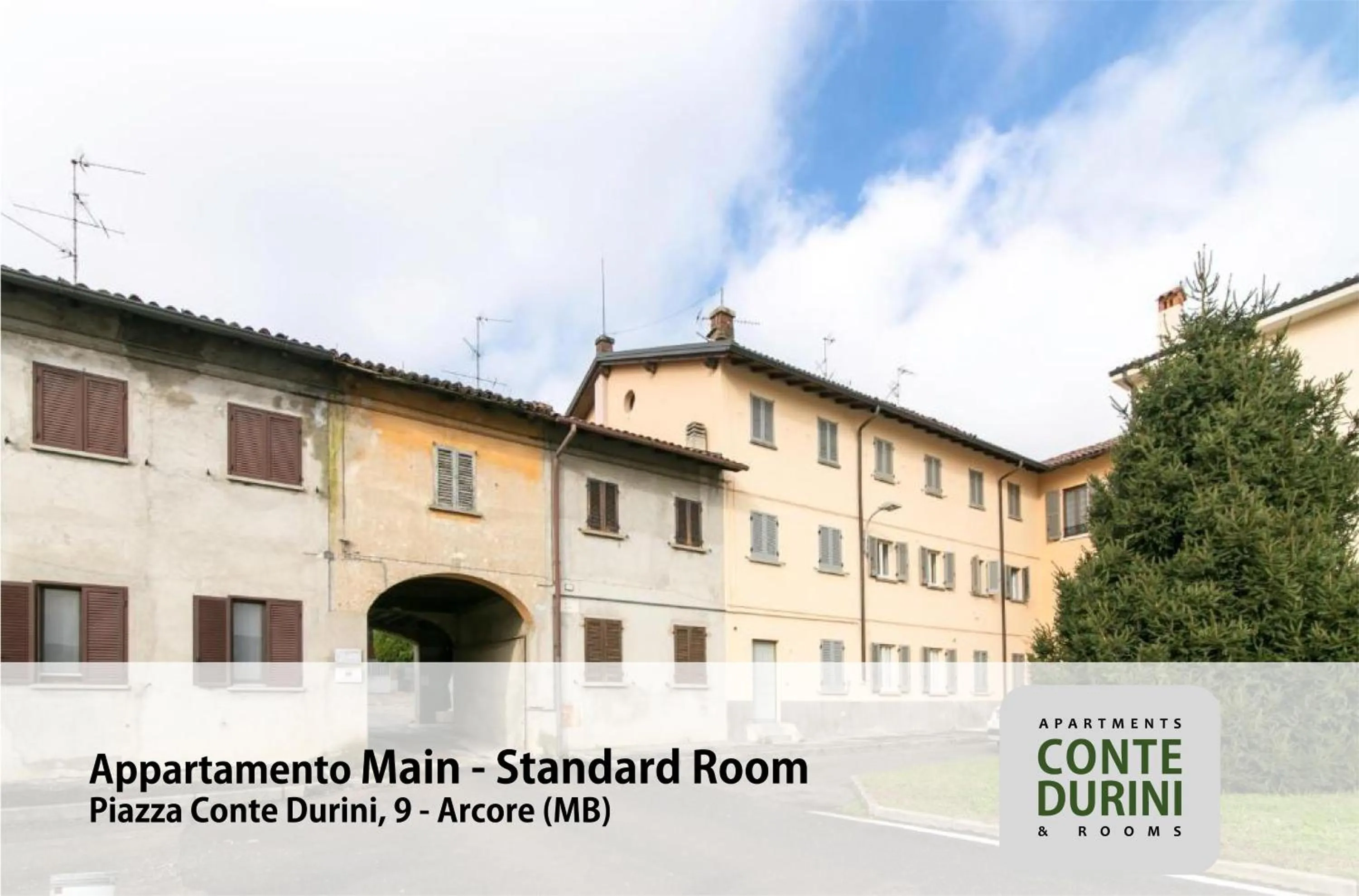 Property building in Conte Durini Apartments & Rooms
