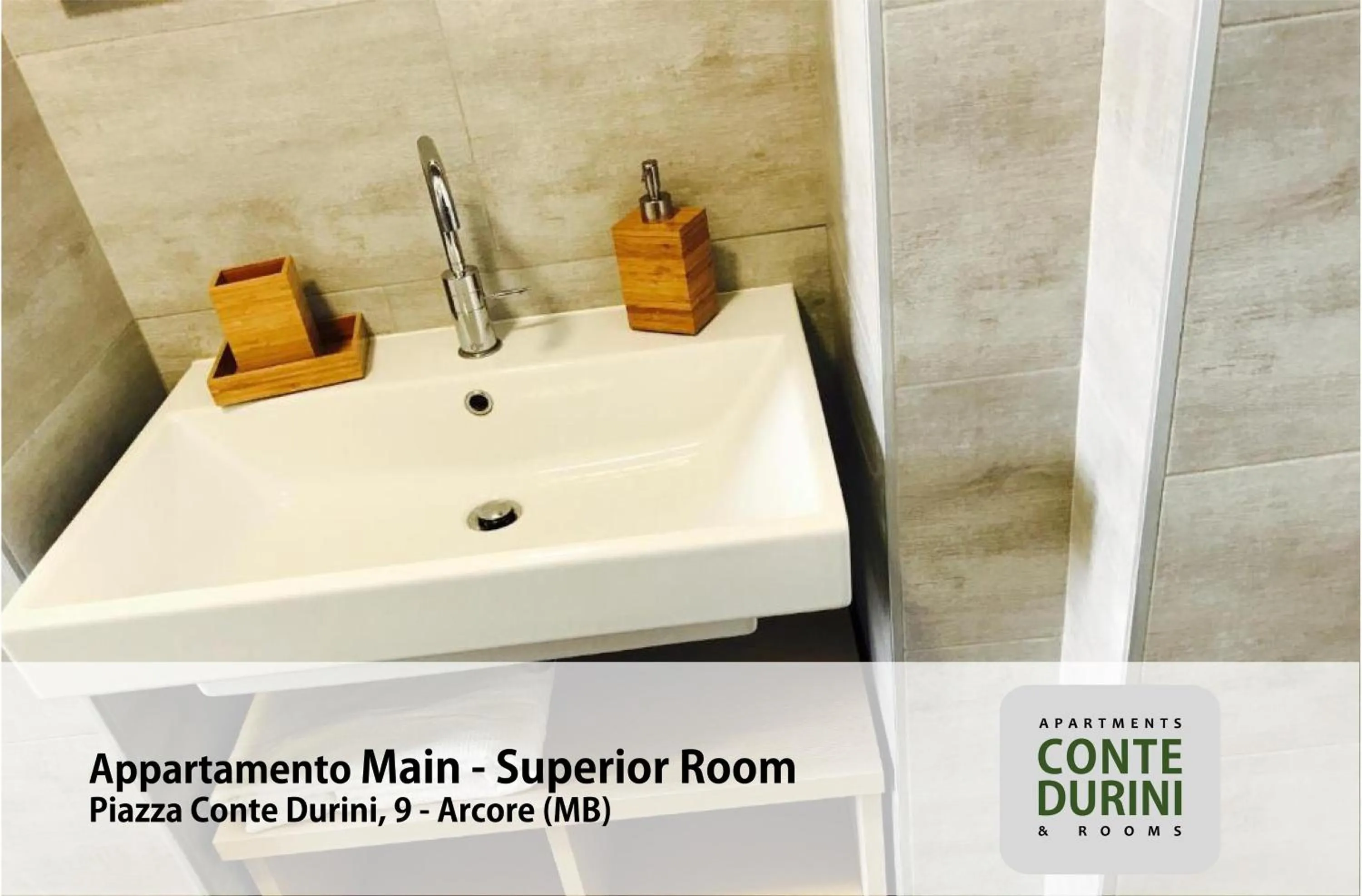 Bathroom in Conte Durini Apartments & Rooms