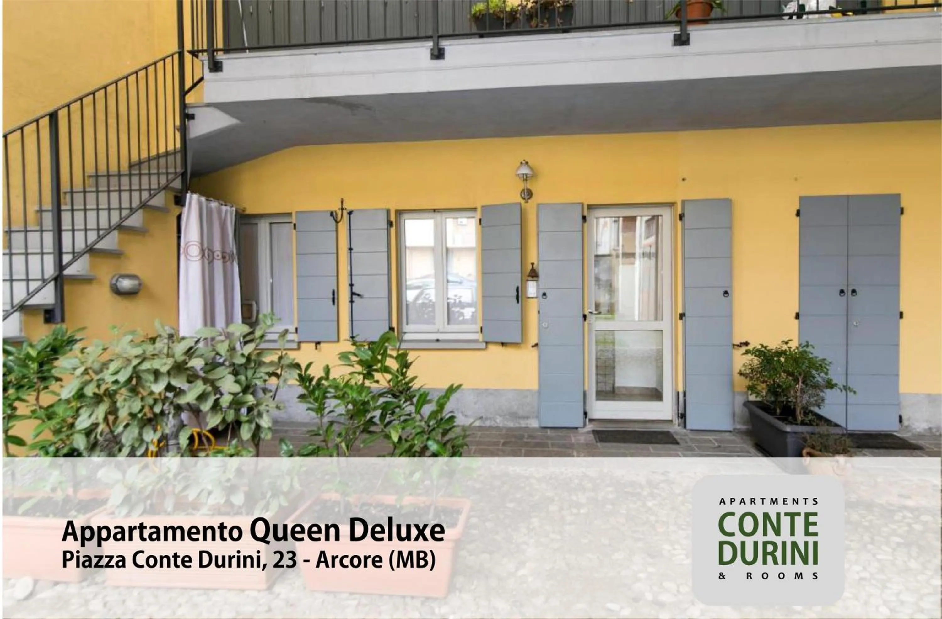 Property building in Conte Durini Apartments & Rooms