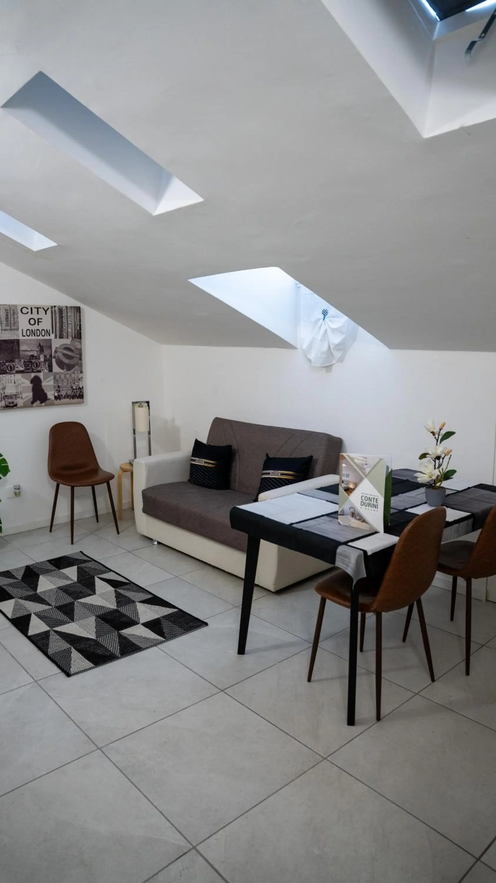 Living room in Conte Durini Apartments & Rooms