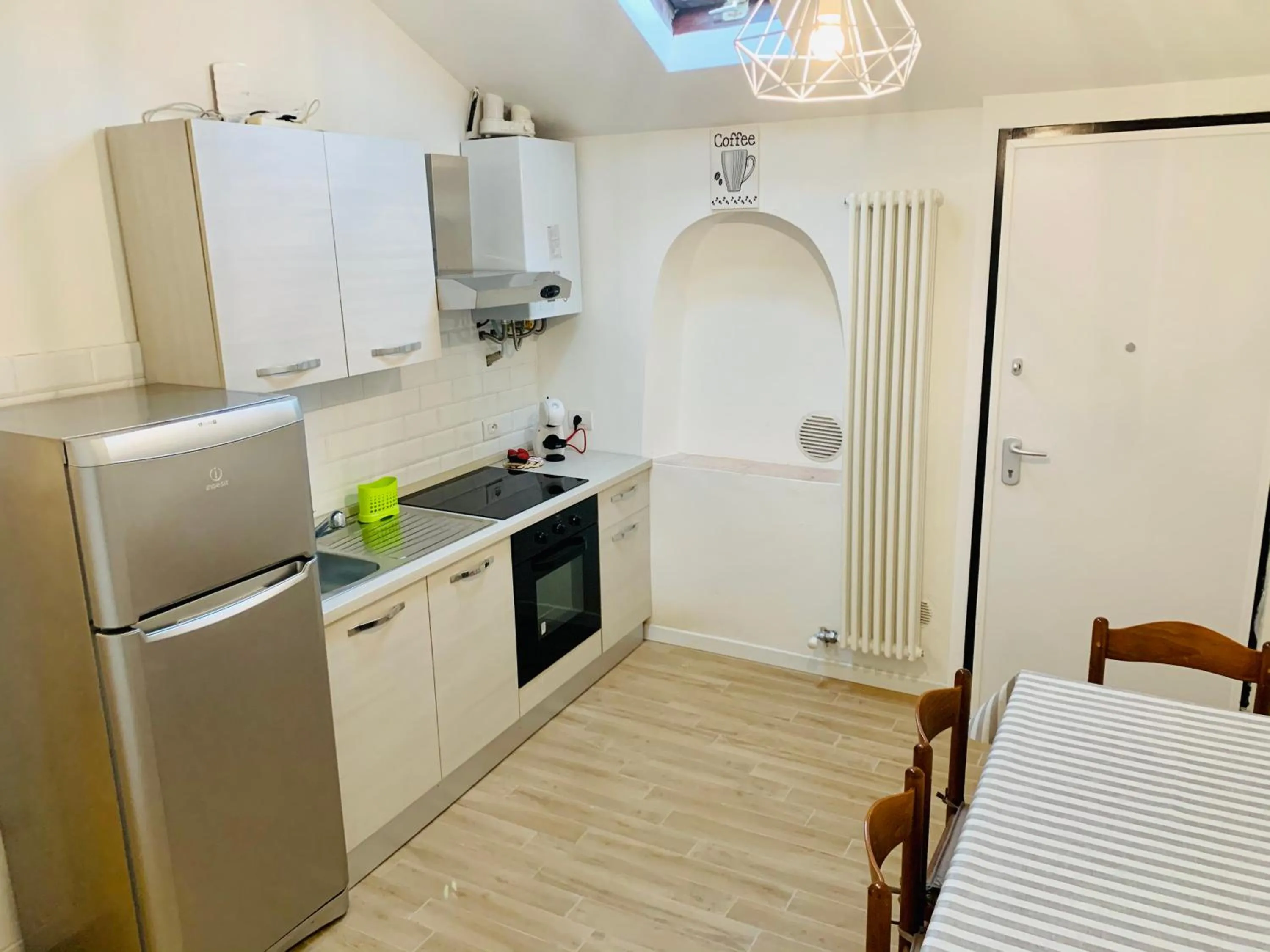 Kitchen or kitchenette in Conte Durini Apartments & Rooms