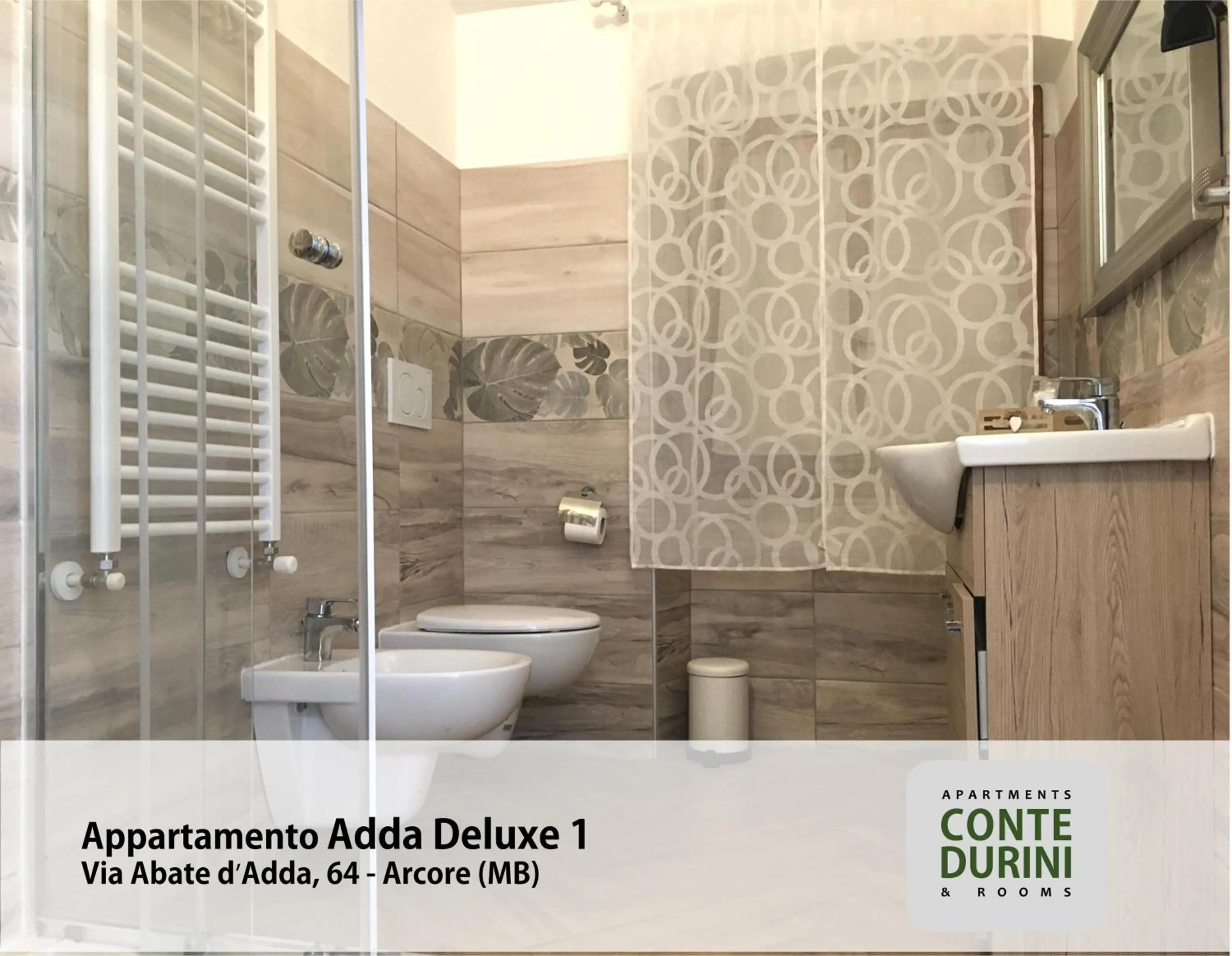 Bathroom in Conte Durini Apartments & Rooms