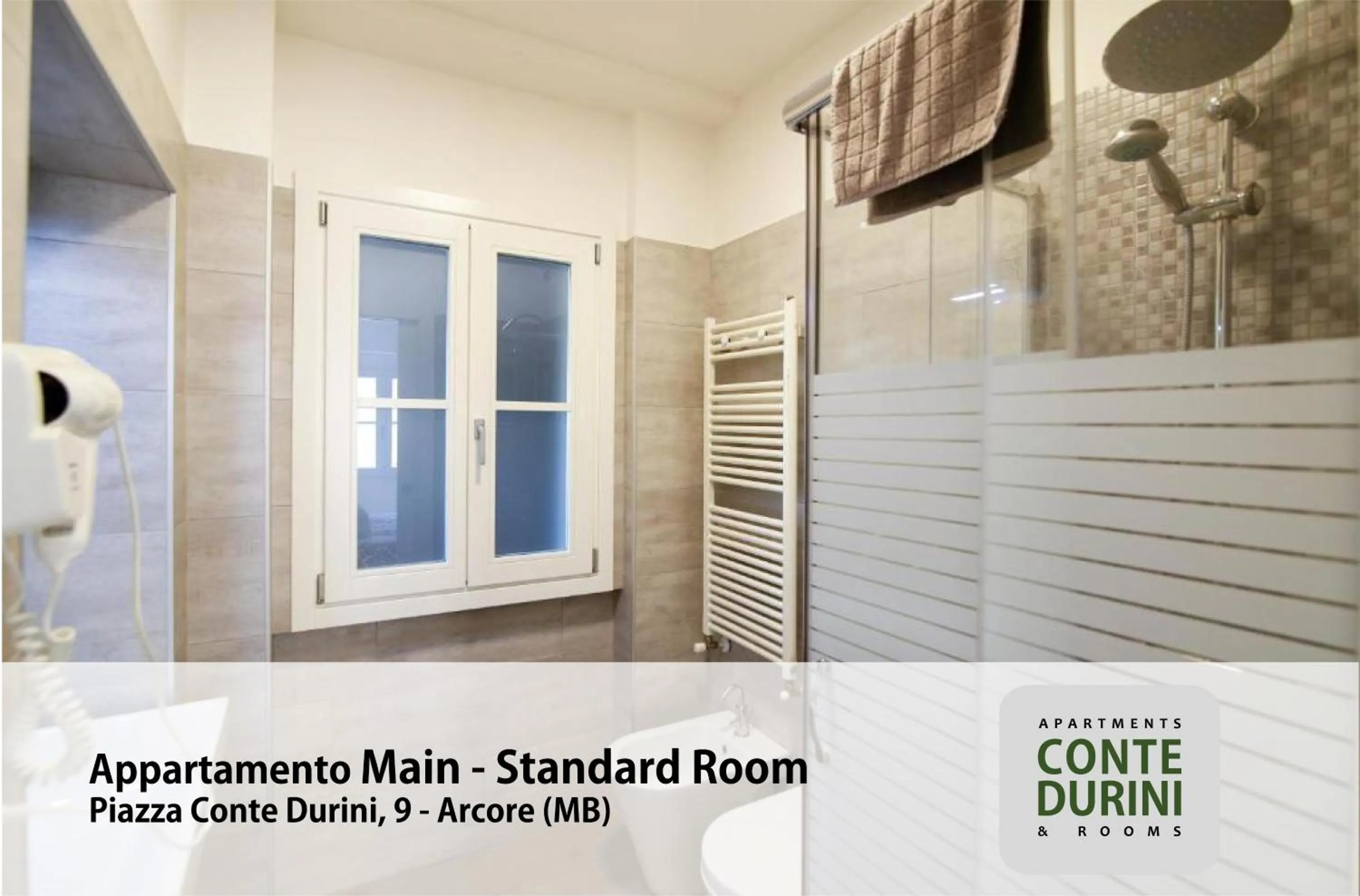 Bathroom in Conte Durini Apartments & Rooms