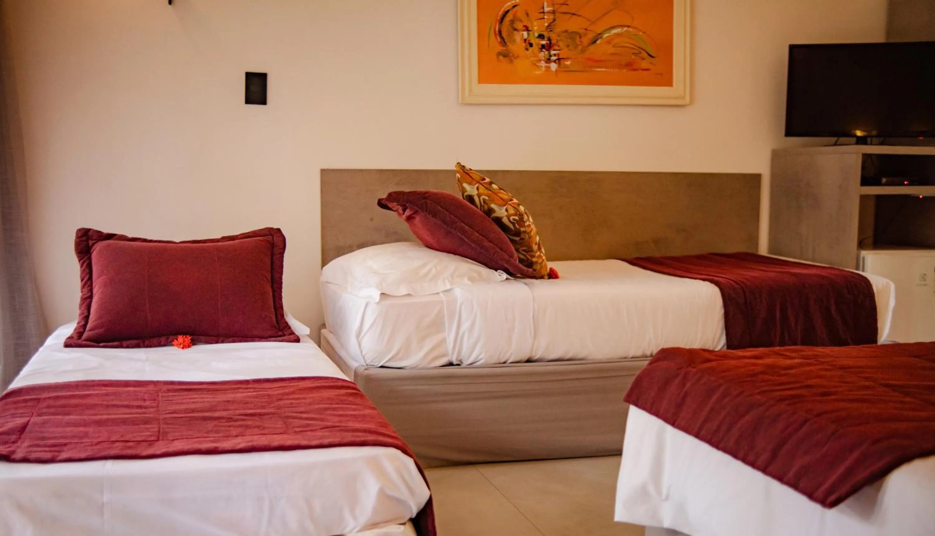 Bed in Pousada da Torre