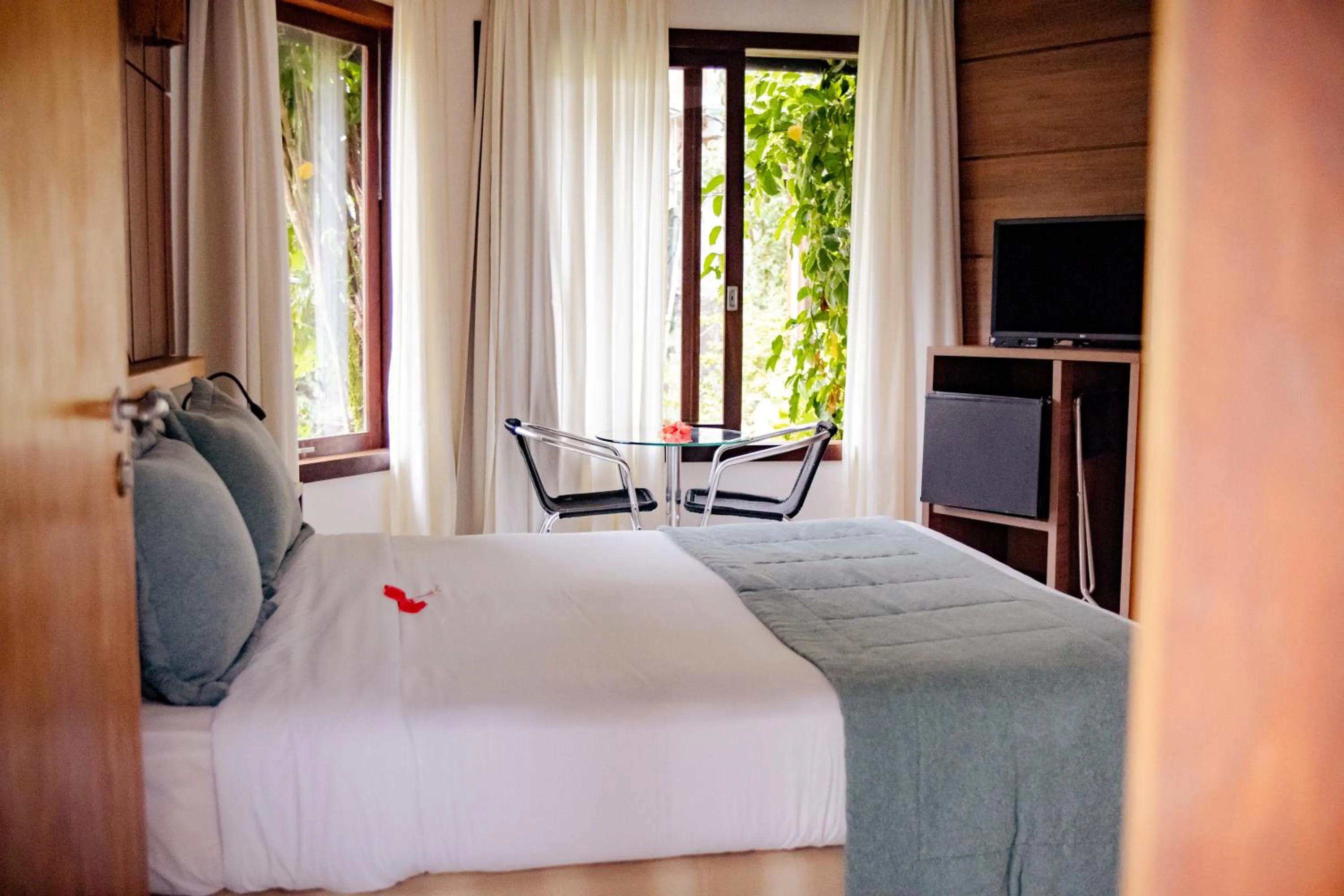 Bed in Pousada da Torre