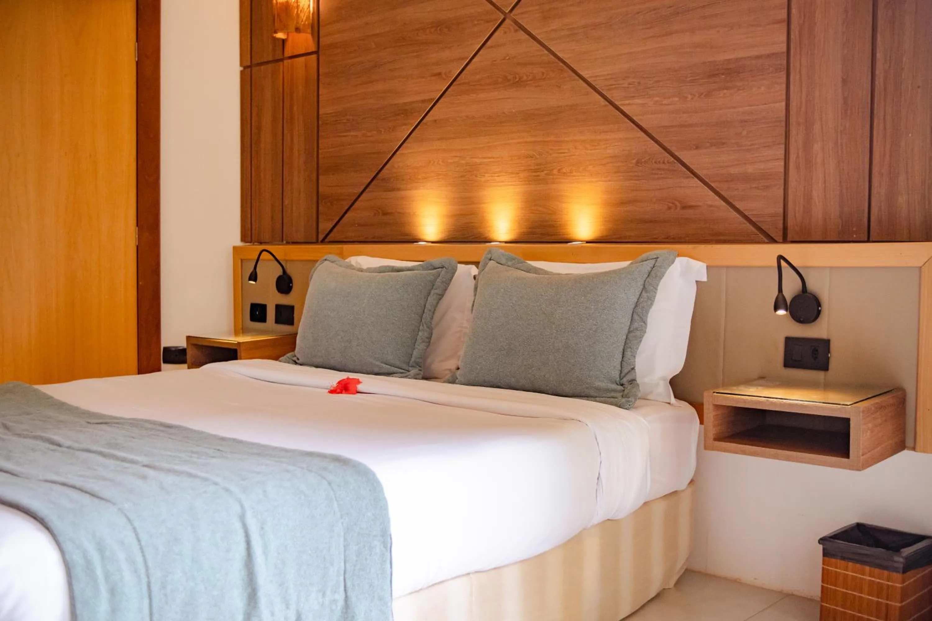 Bed in Pousada da Torre