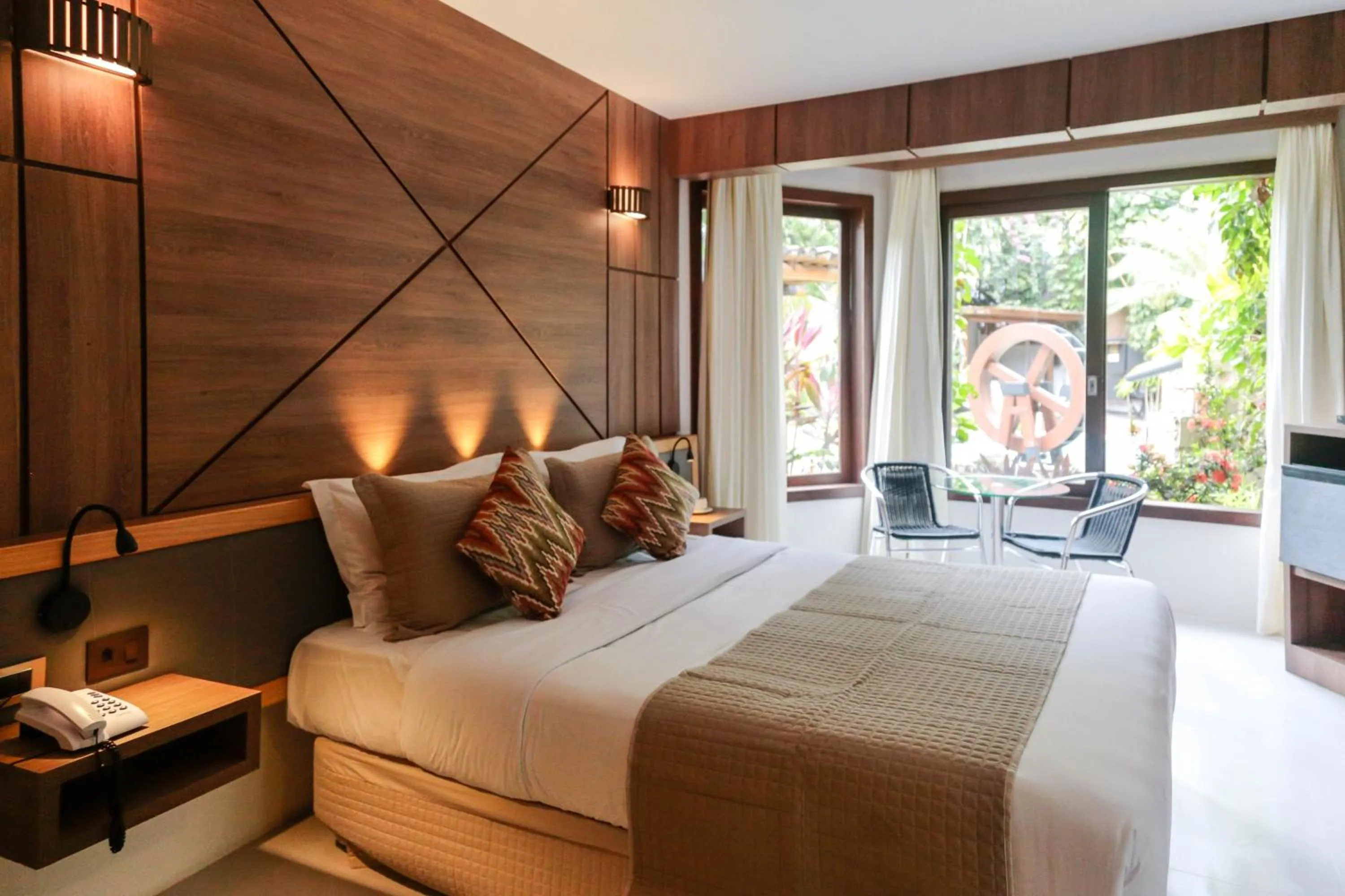 View (from property/room), Bed in Pousada da Torre