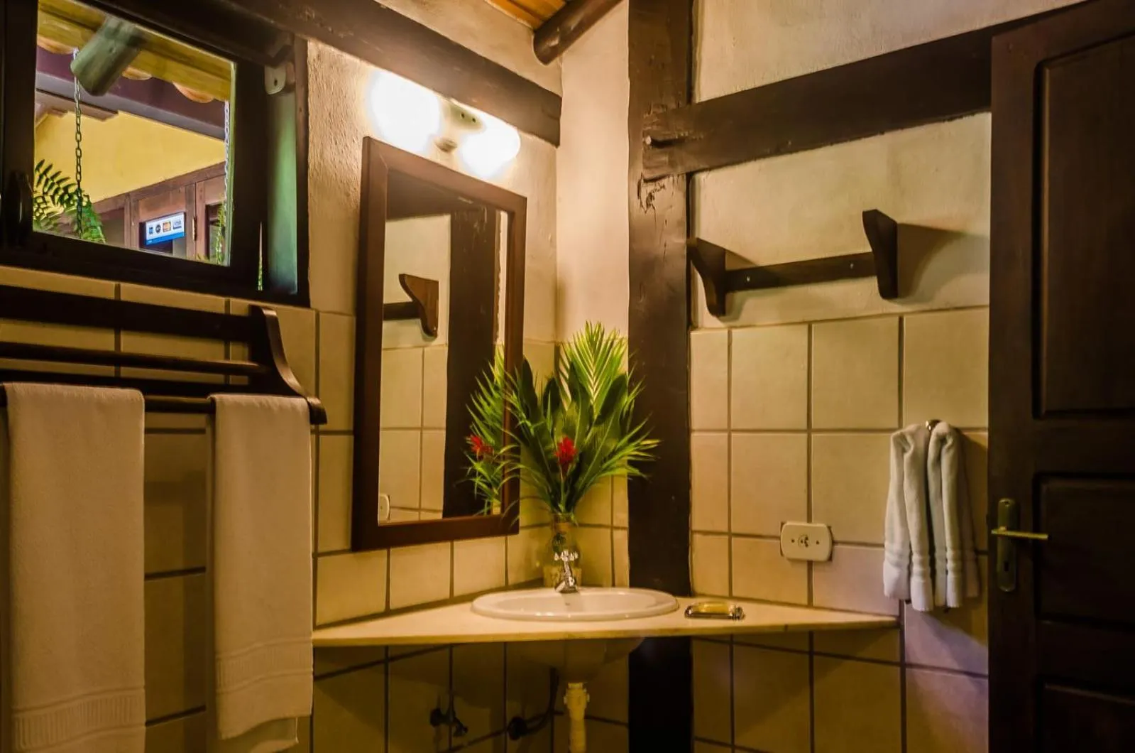 Toilet in Pousada Mundo Verde