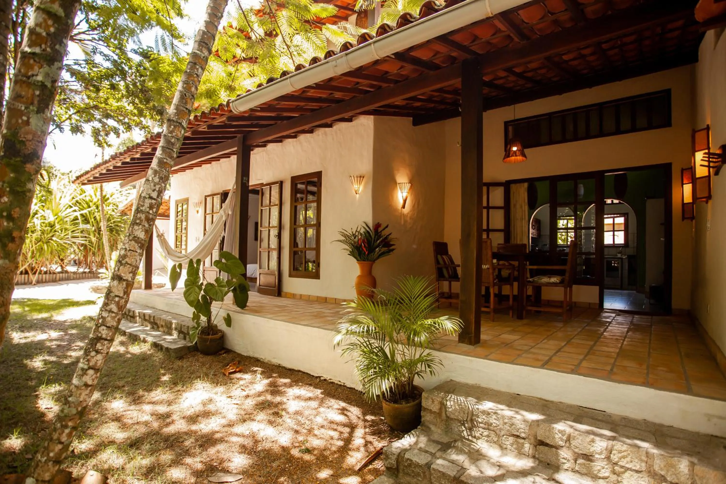 Patio in Pousada Mundo Verde