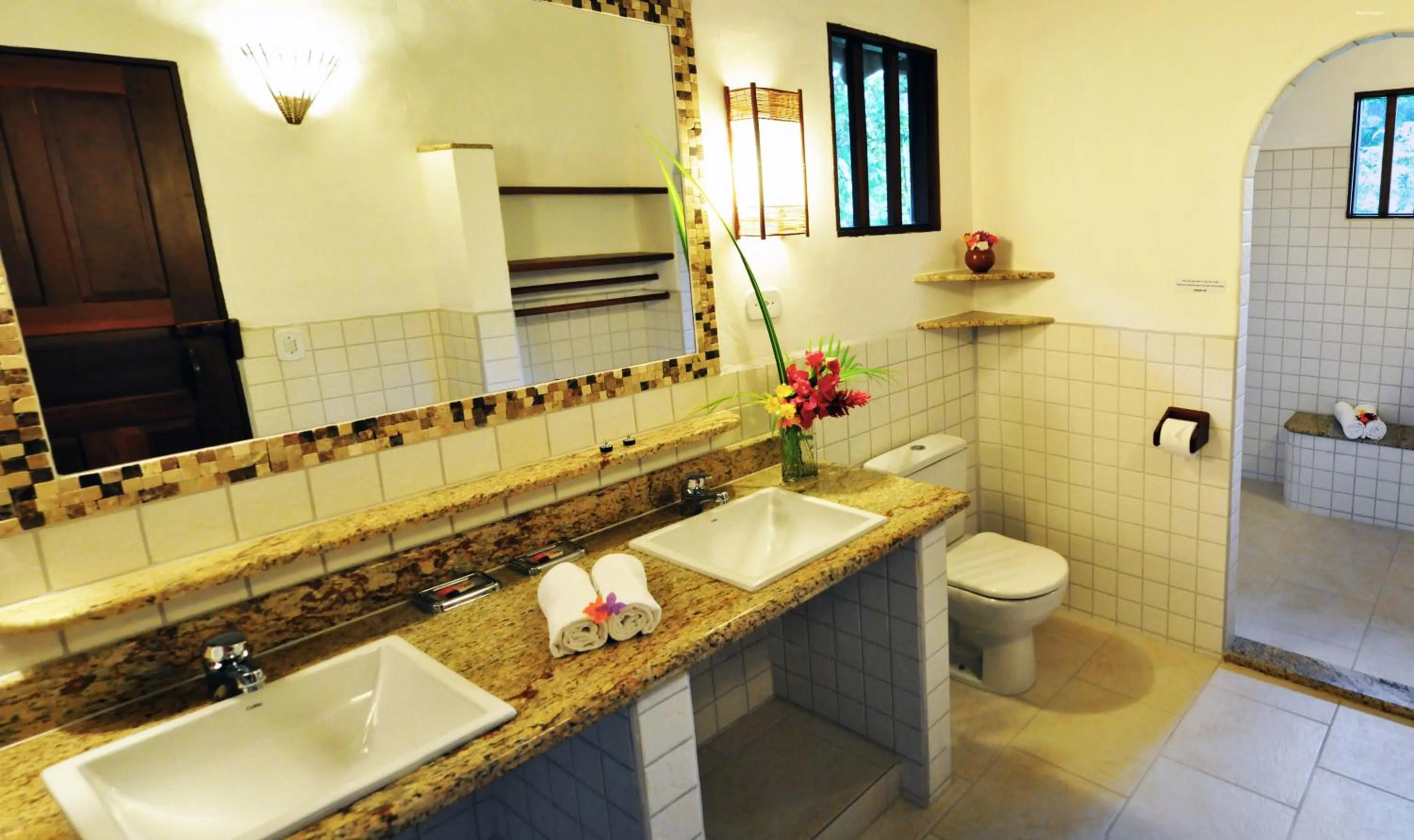 Toilet in Pousada Mundo Verde