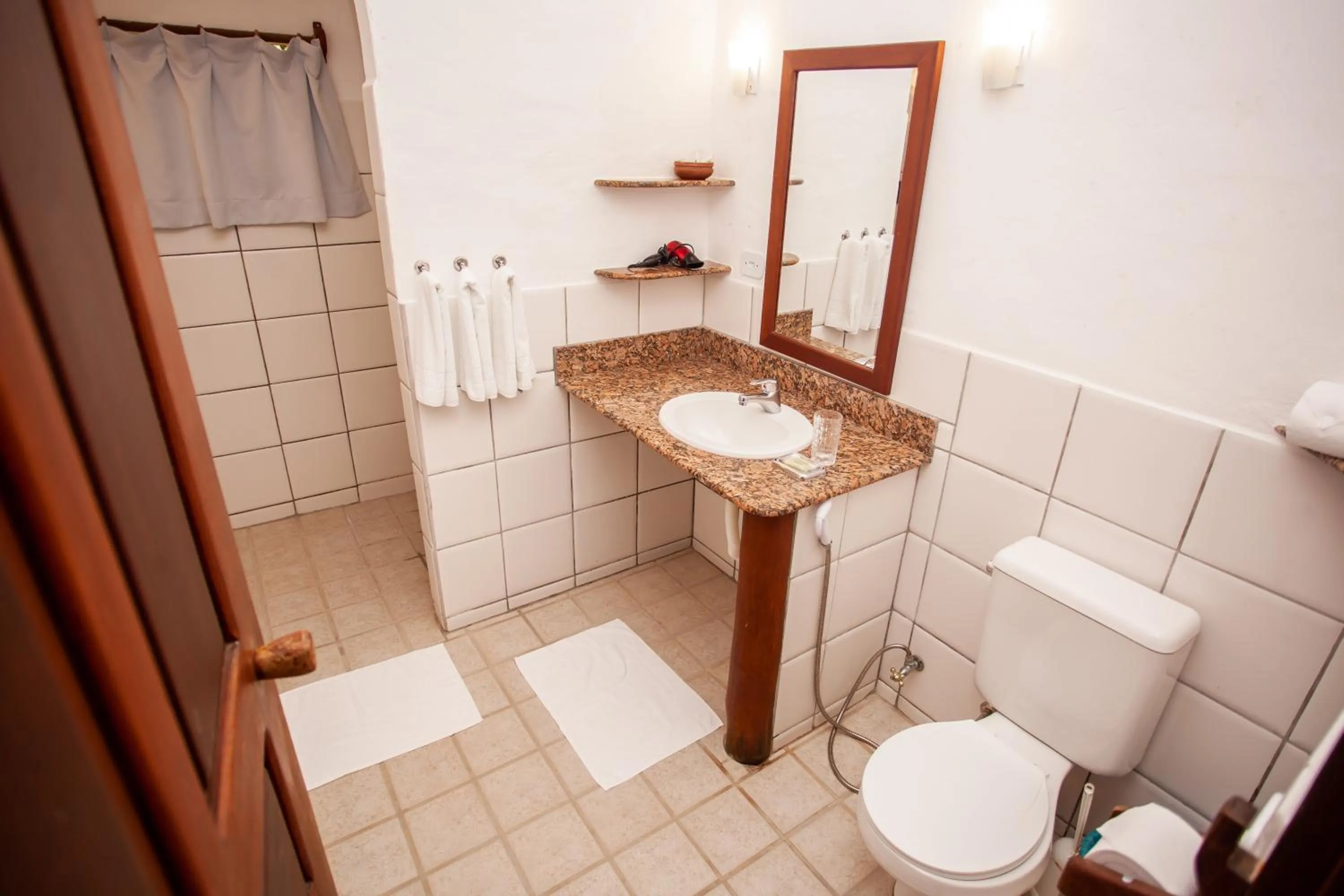 Shower in Pousada Mundo Verde