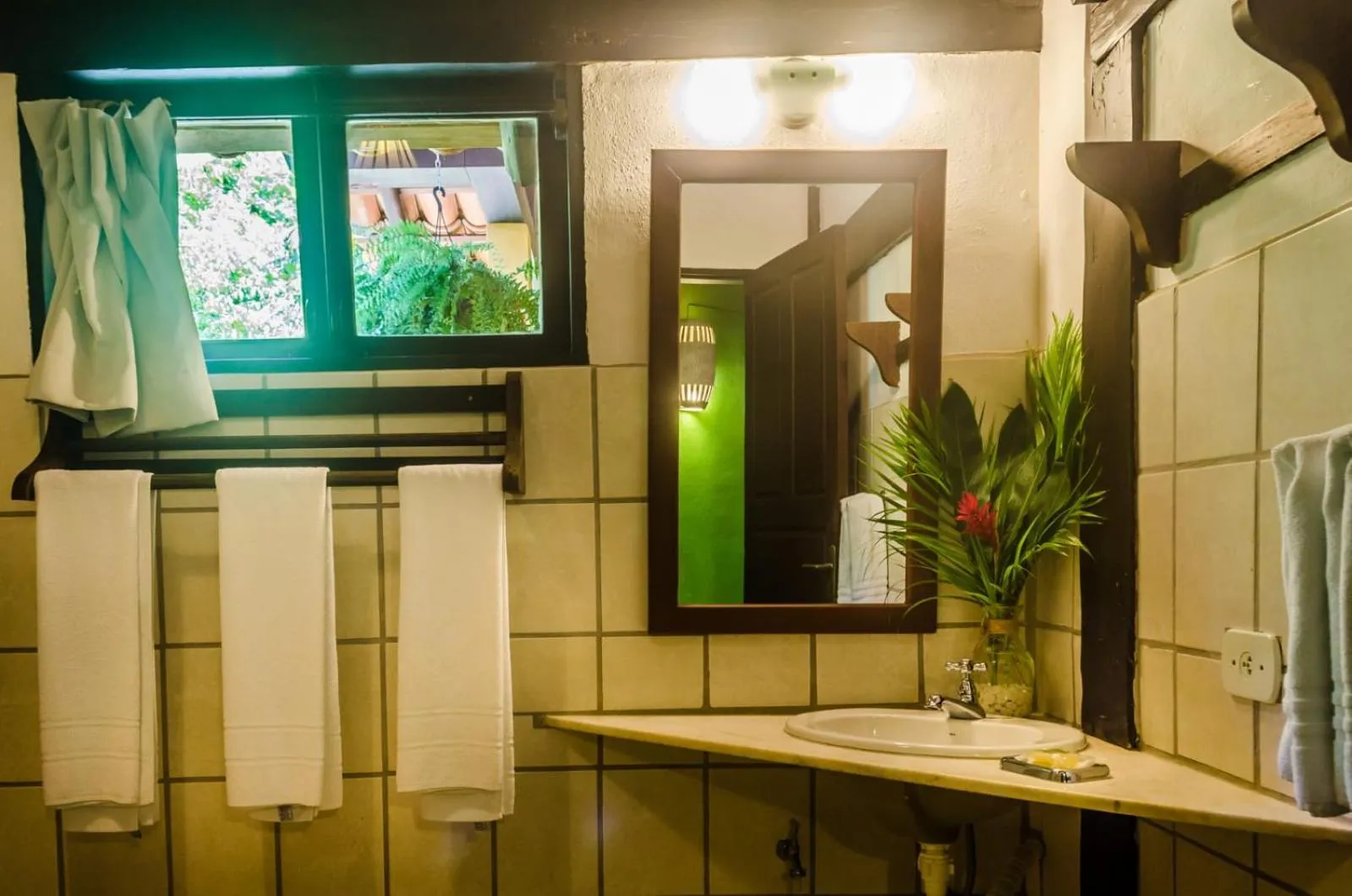 Toilet in Pousada Mundo Verde