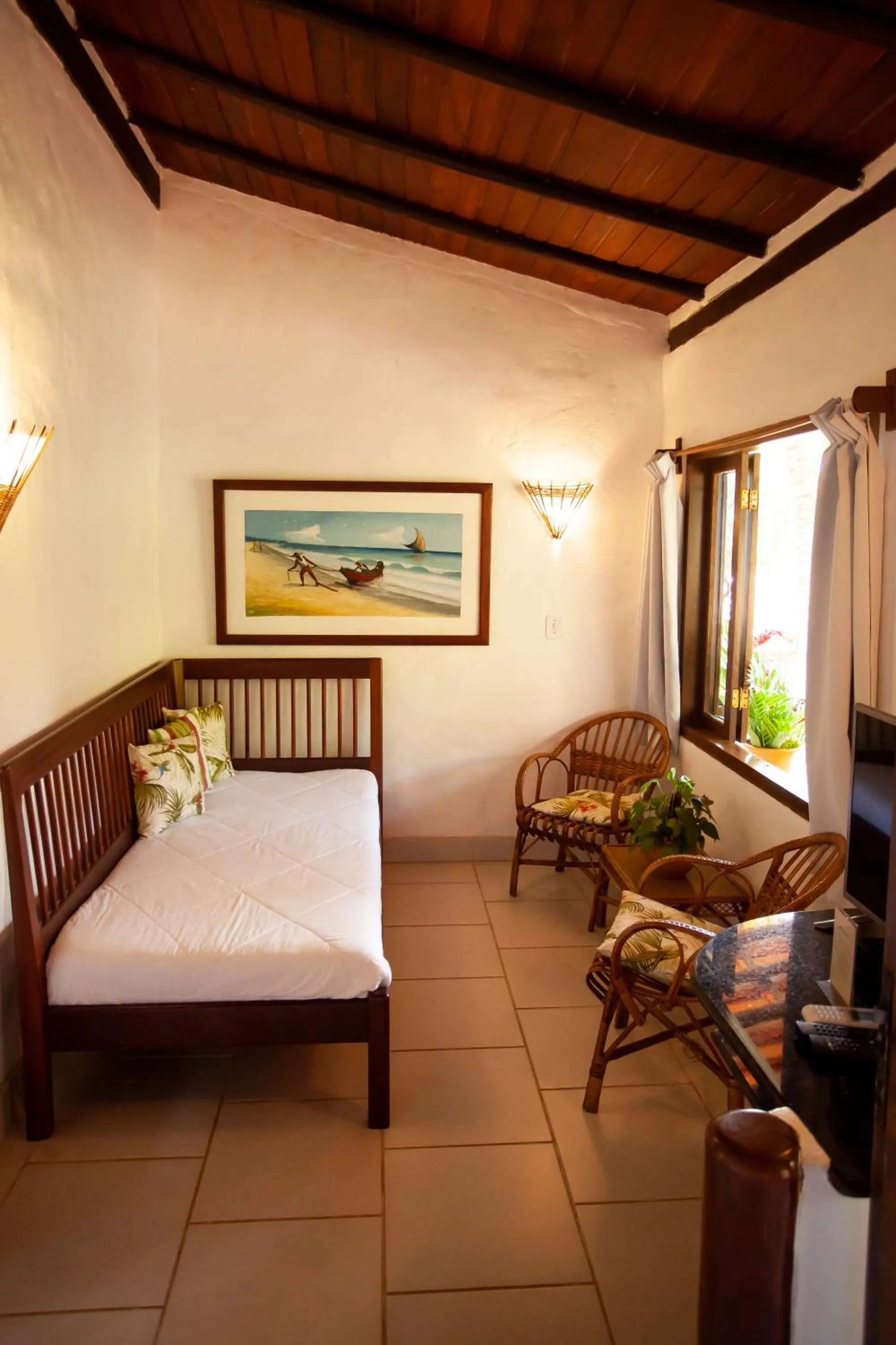 Spring, Bed in Pousada Mundo Verde