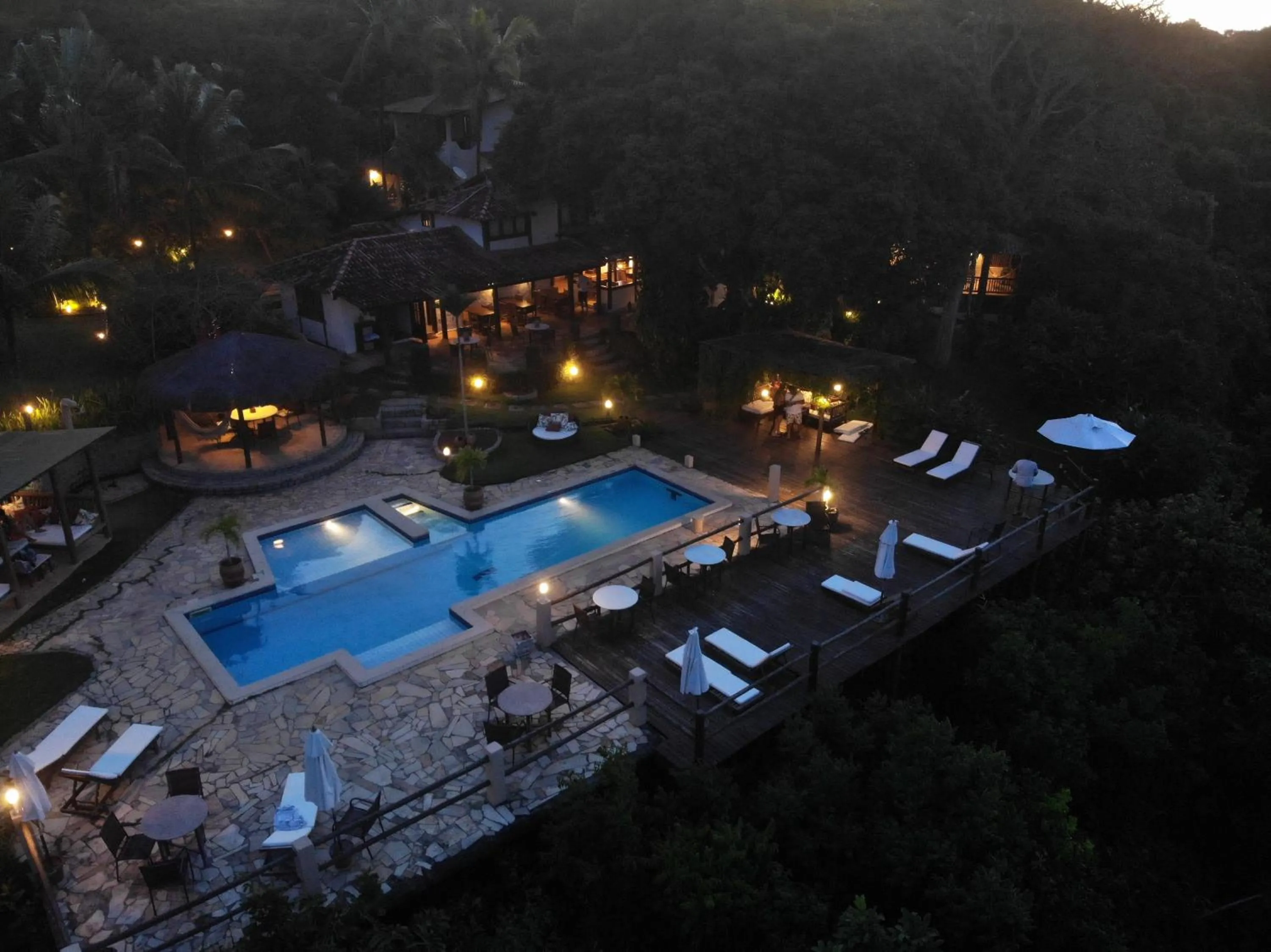 Night in Pousada Mundo Verde