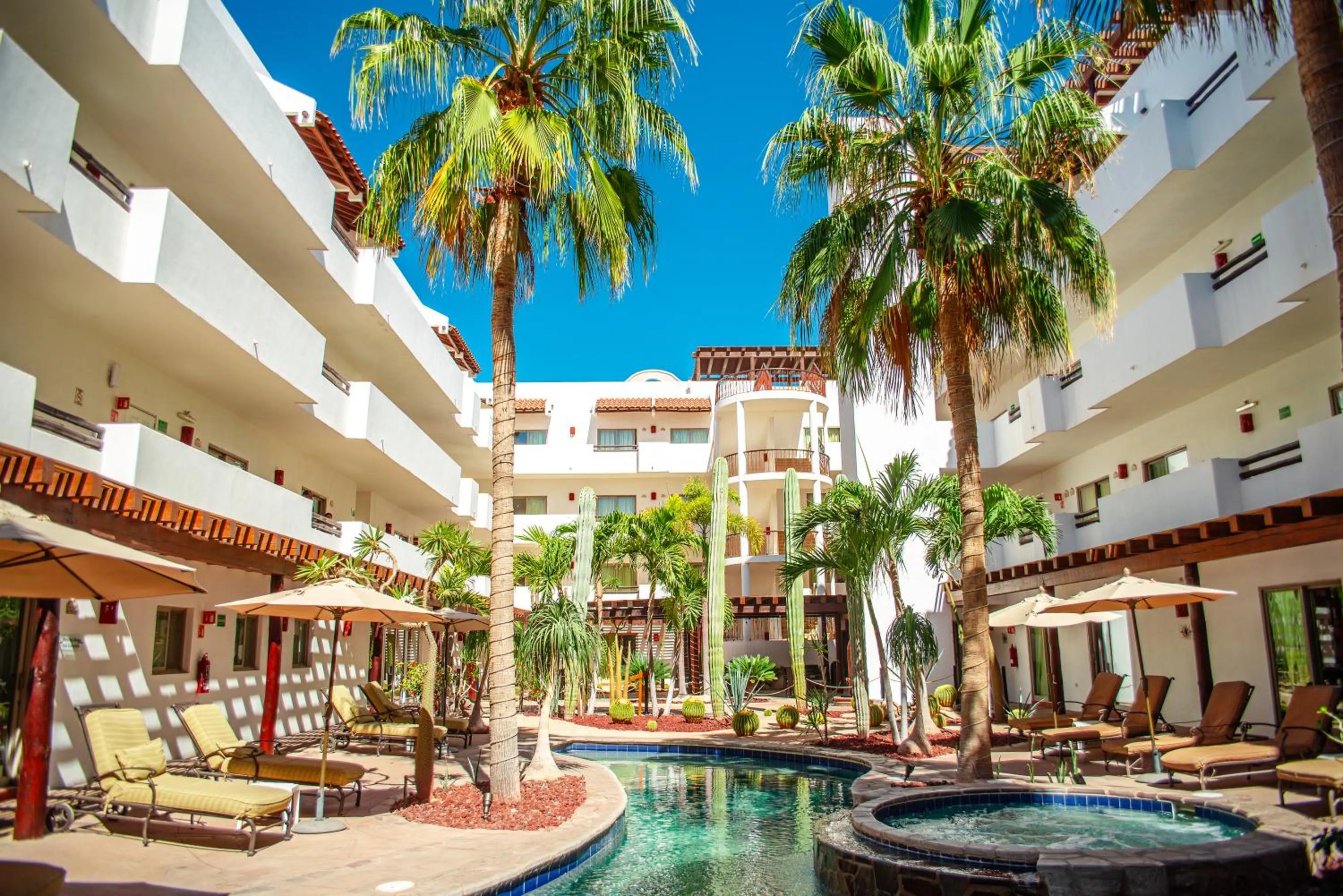 Property building in Hotel Santa Fe Loreto by Villa Group