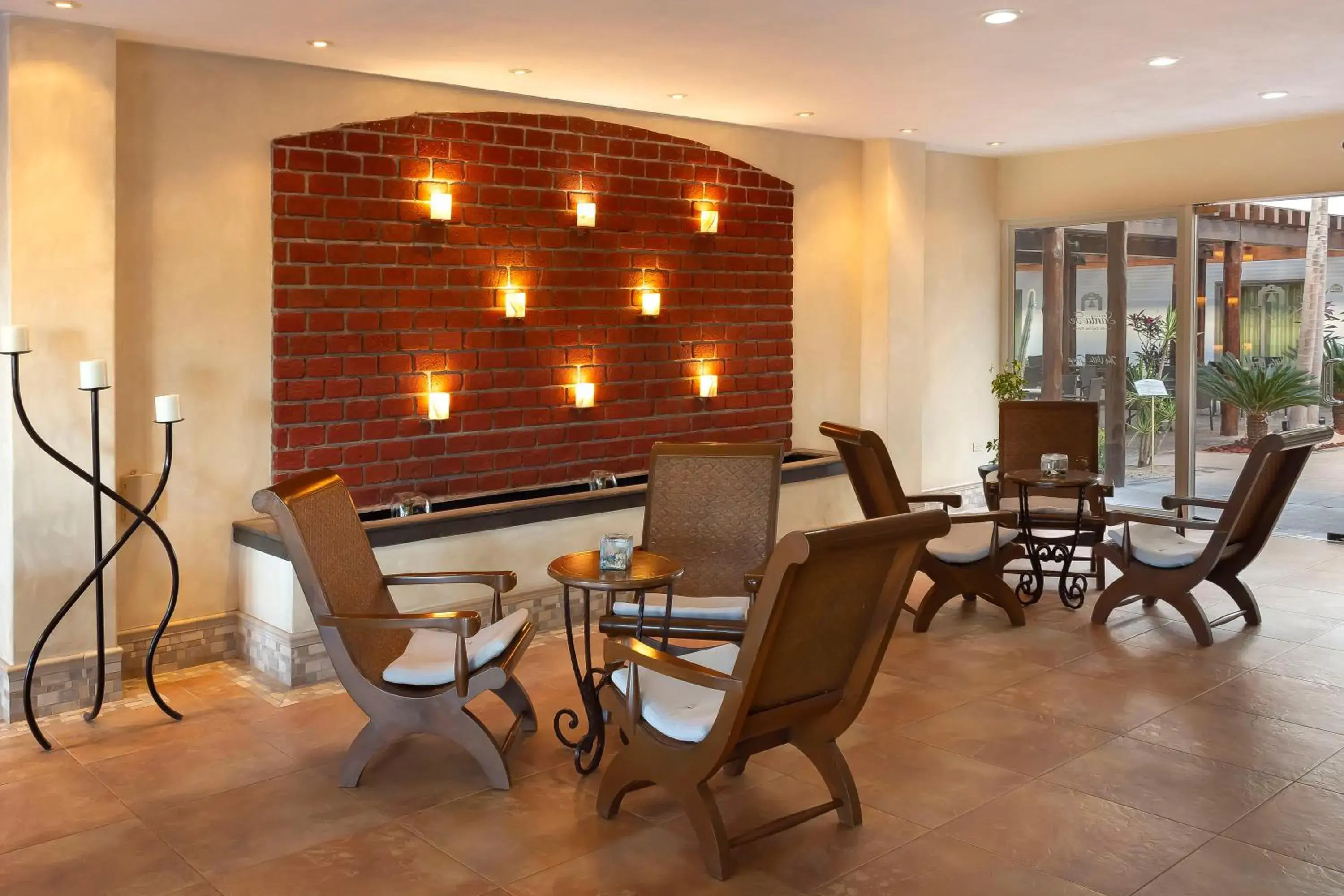 Lobby or reception in Hotel Santa Fe Loreto by Villa Group Lobby or reception in Hotel Santa Fe Loreto by Villa Group