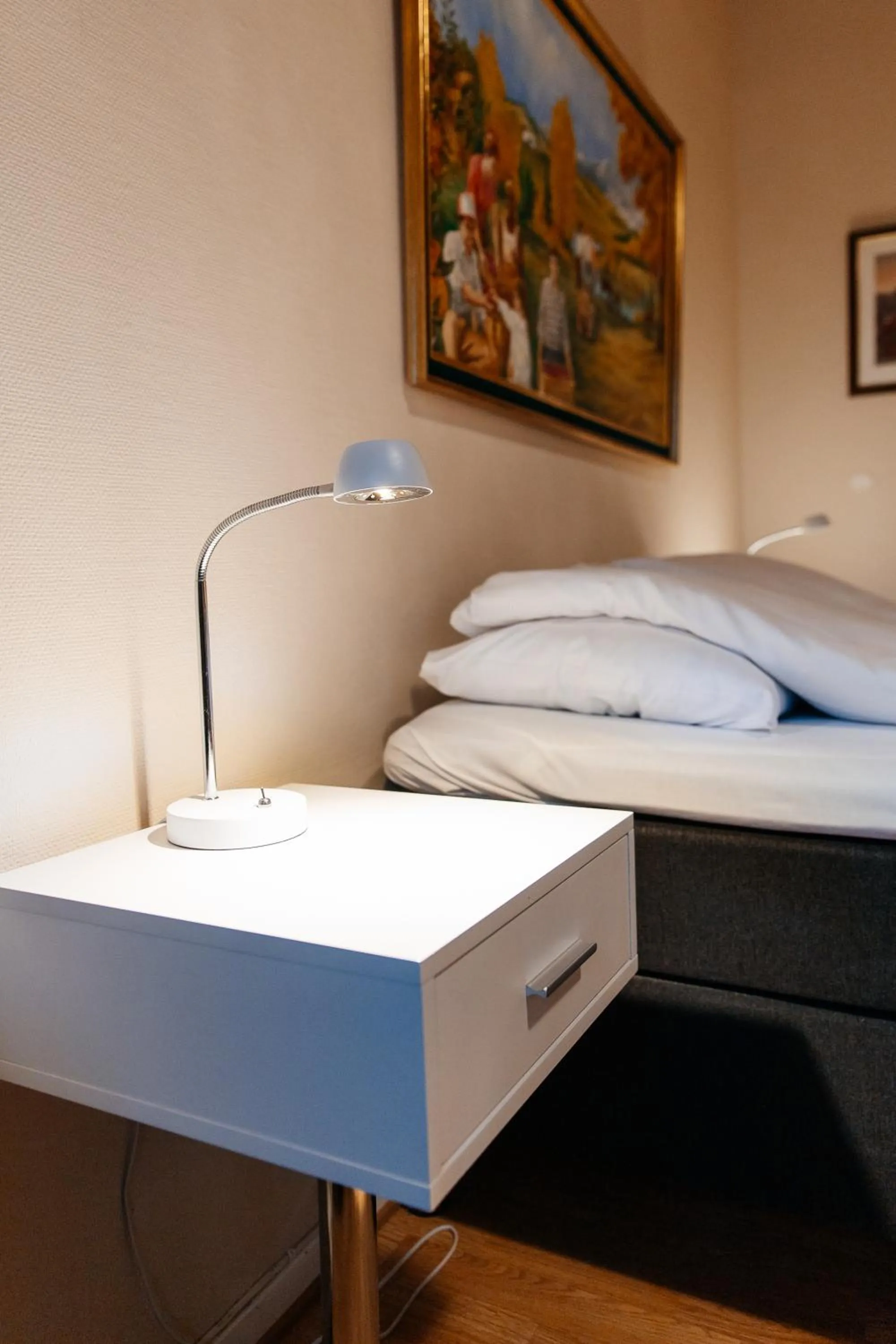 Bed in Myre Kysthotell