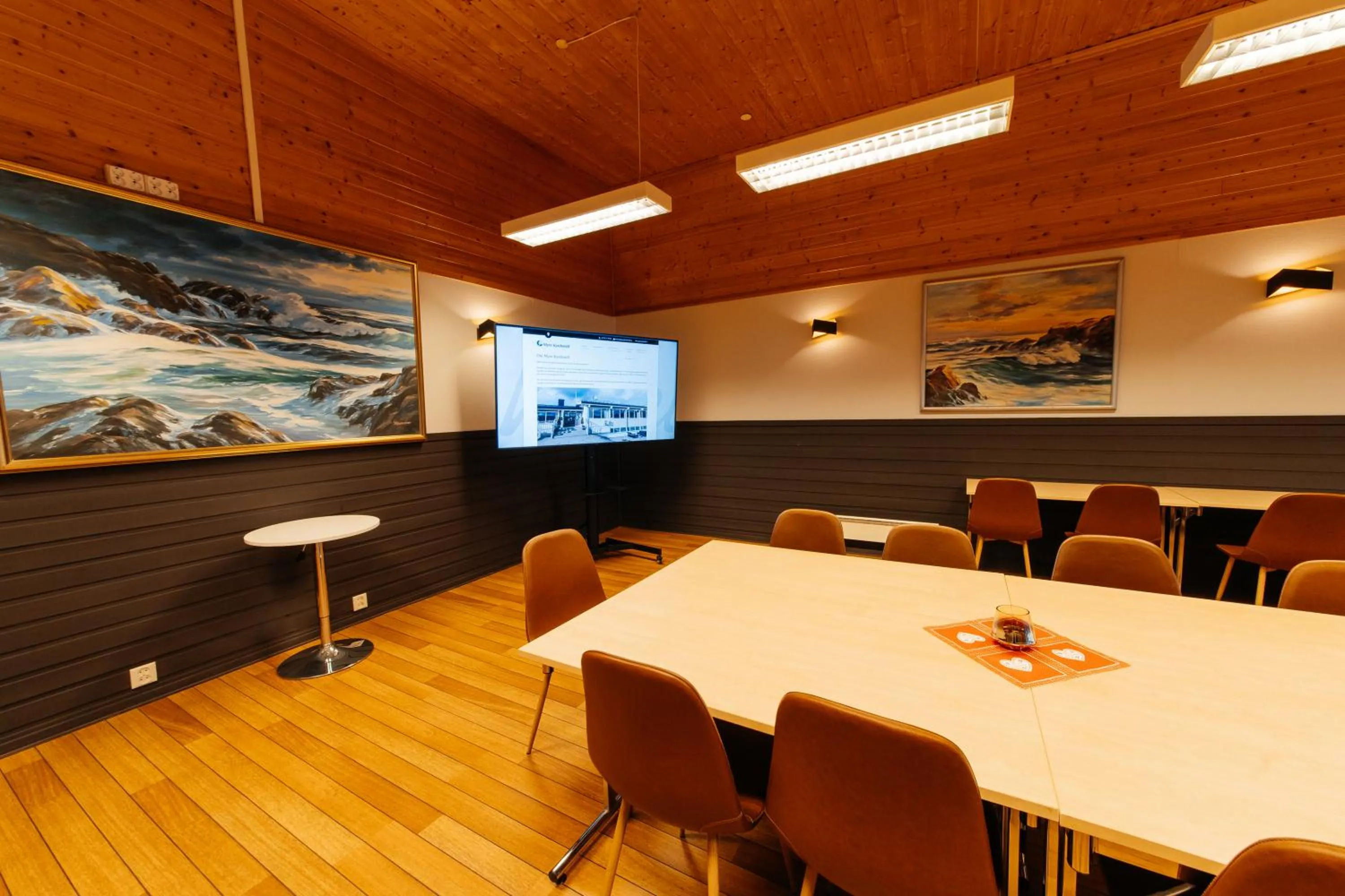 Meeting/conference room in Myre Kysthotell