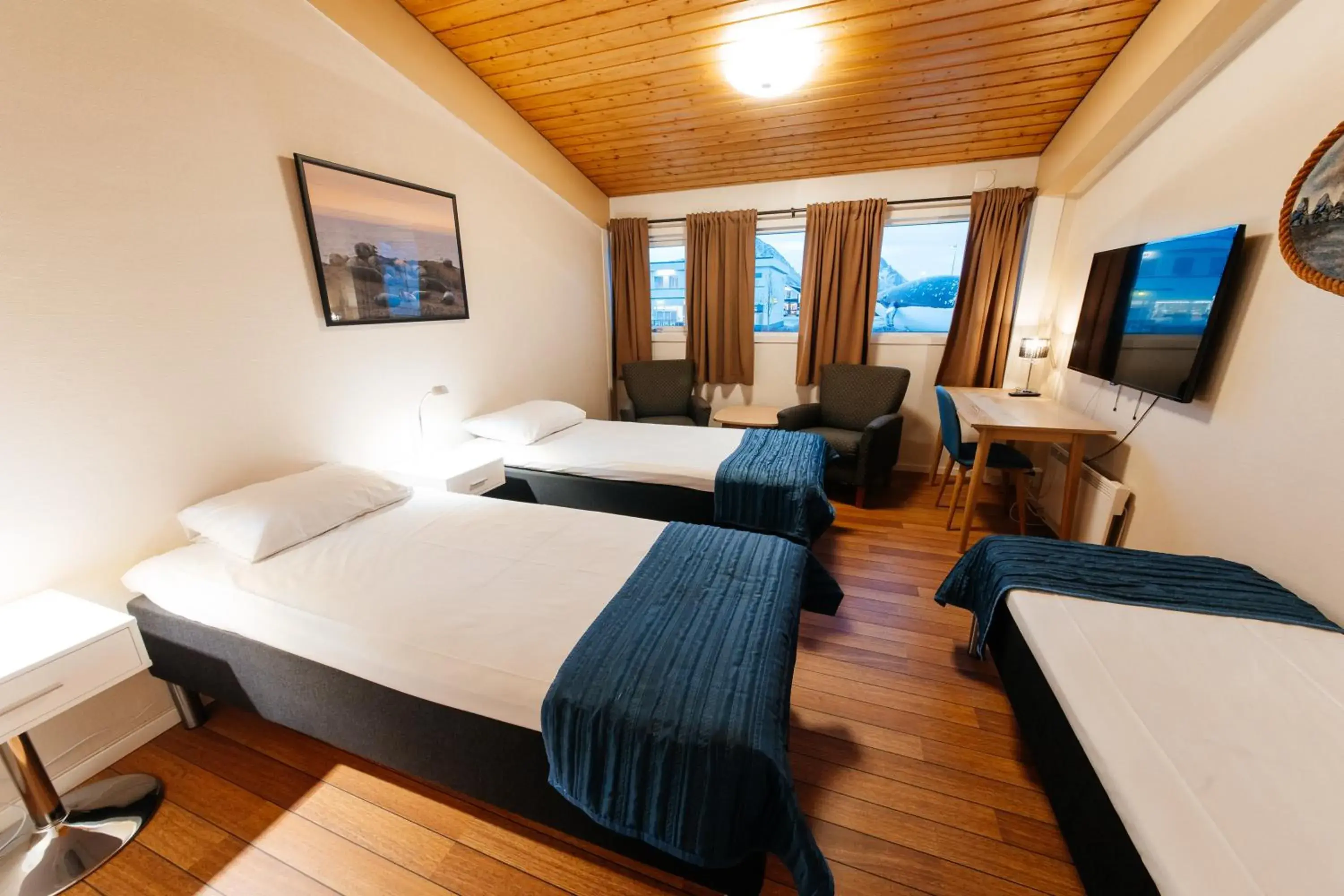 Standard Triple Room - single occupancy in Myre Kysthotell Standard Triple Room - single occupancy in Myre Kysthotell