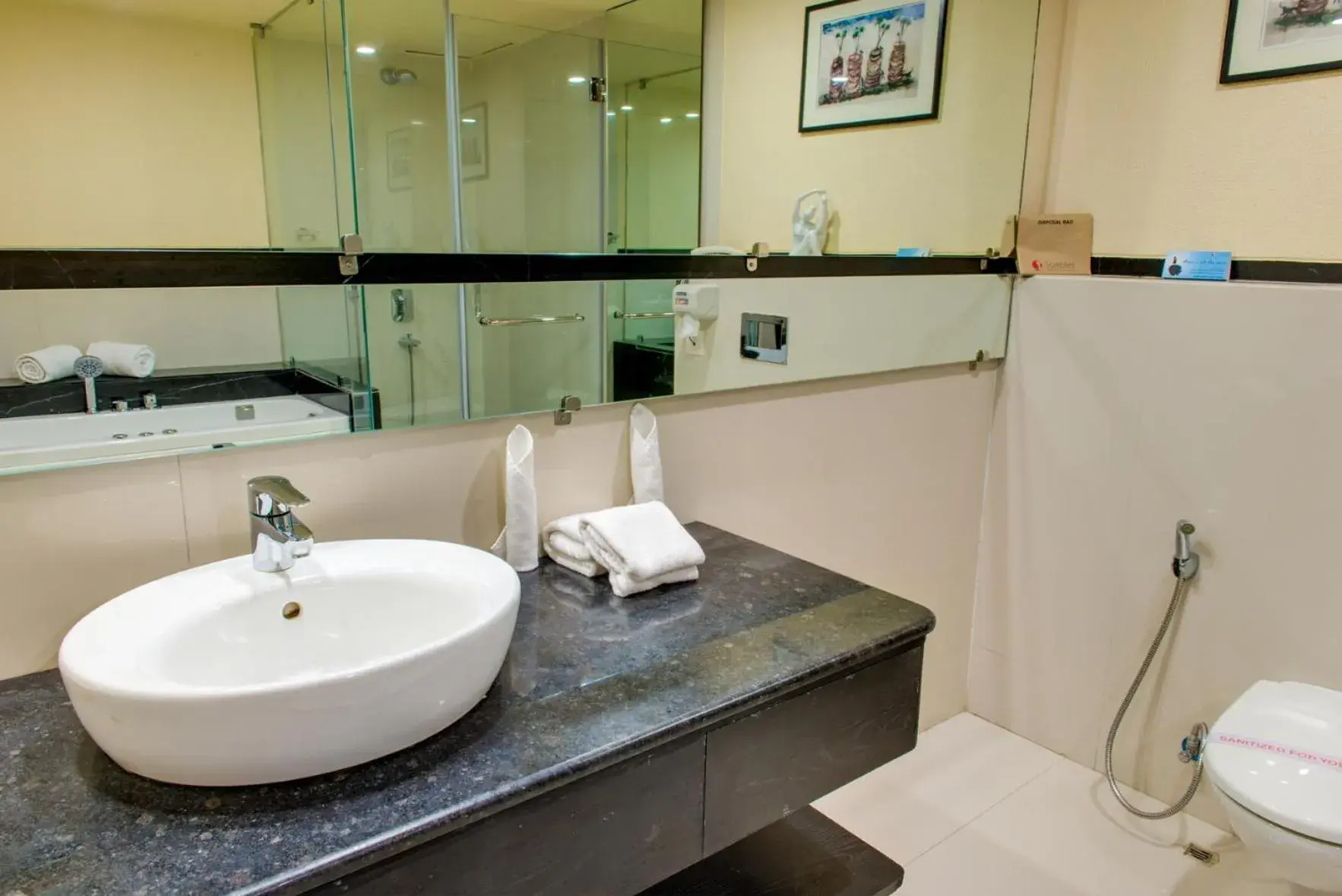 Bathroom in Sonotel Hotels & Resorts Pvt Ltd Bathroom in Sonotel Hotels & Resorts Pvt Ltd