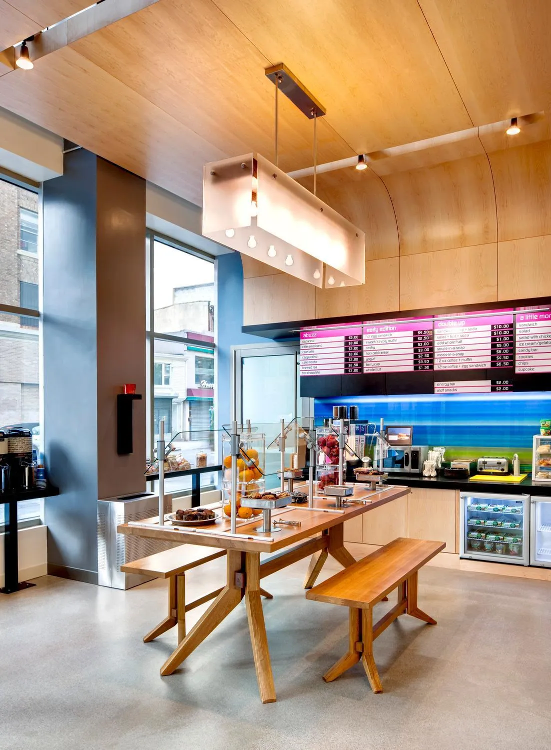 Breakfast in Aloft New York Brooklyn