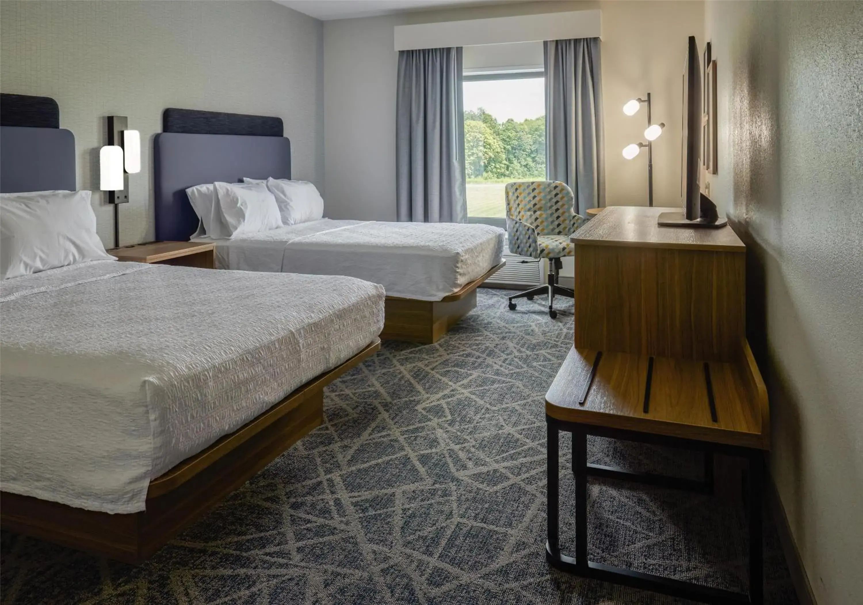 Room with Two Queen Beds - Non-Smoking in Hampton Inn & Suites Radcliff/Fort Knox Room with Two Queen Beds - Non-Smoking in Hampton Inn & Suites Radcliff/Fort Knox