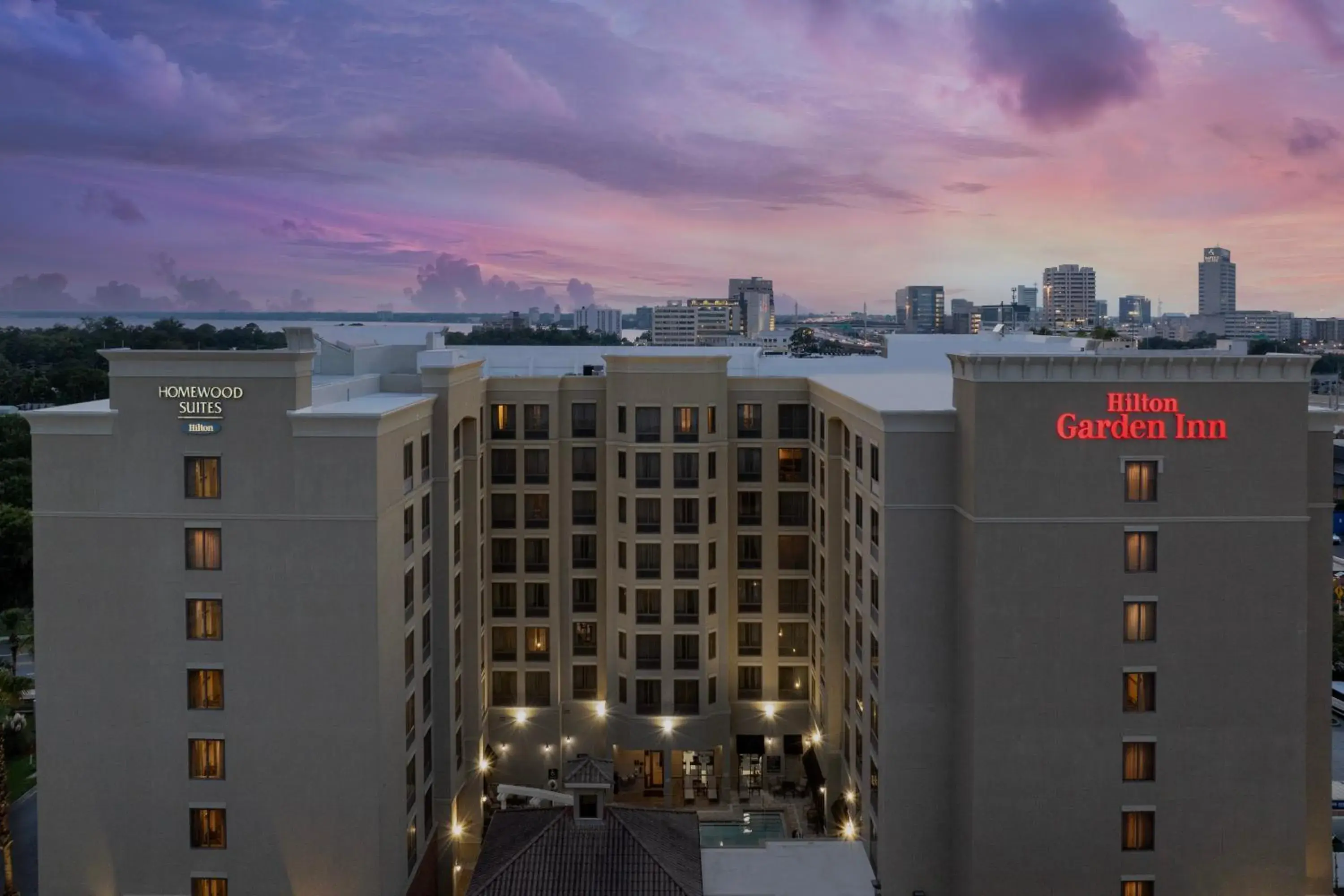 Property building in Hilton Garden Inn Jacksonville Downtown Southbank Property building in Hilton Garden Inn Jacksonville Downtown Southbank