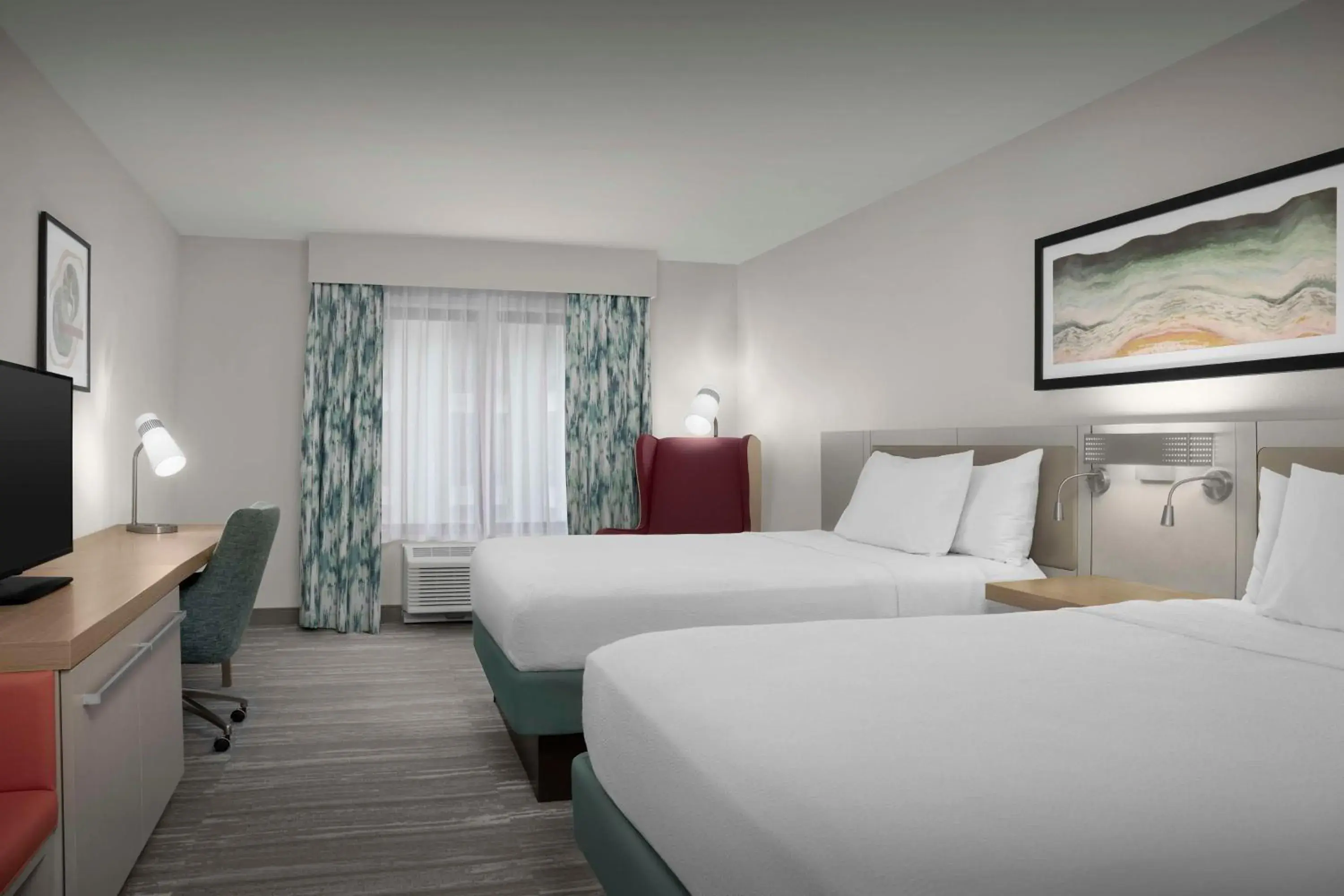 Bed in Hilton Garden Inn Jacksonville Downtown Southbank Bed in Hilton Garden Inn Jacksonville Downtown Southbank
