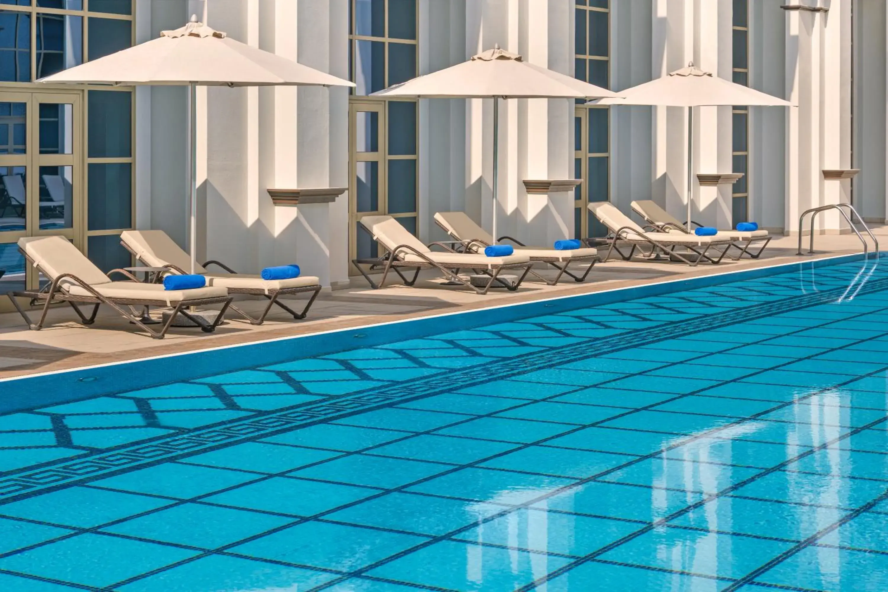 Swimming pool in Oaks Ibn Battuta Gate Dubai Swimming pool in Oaks Ibn Battuta Gate Dubai