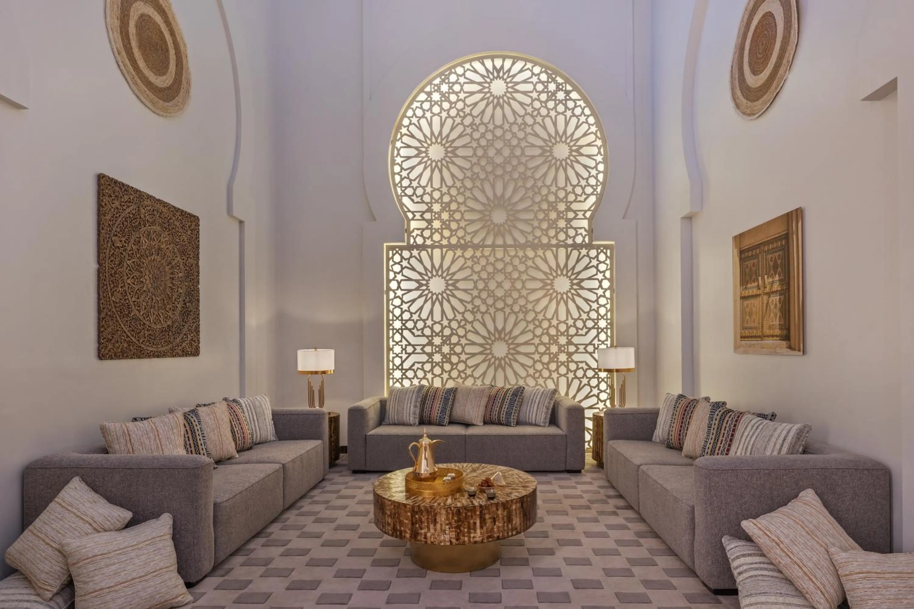 Seating area in Oaks Ibn Battuta Gate Dubai