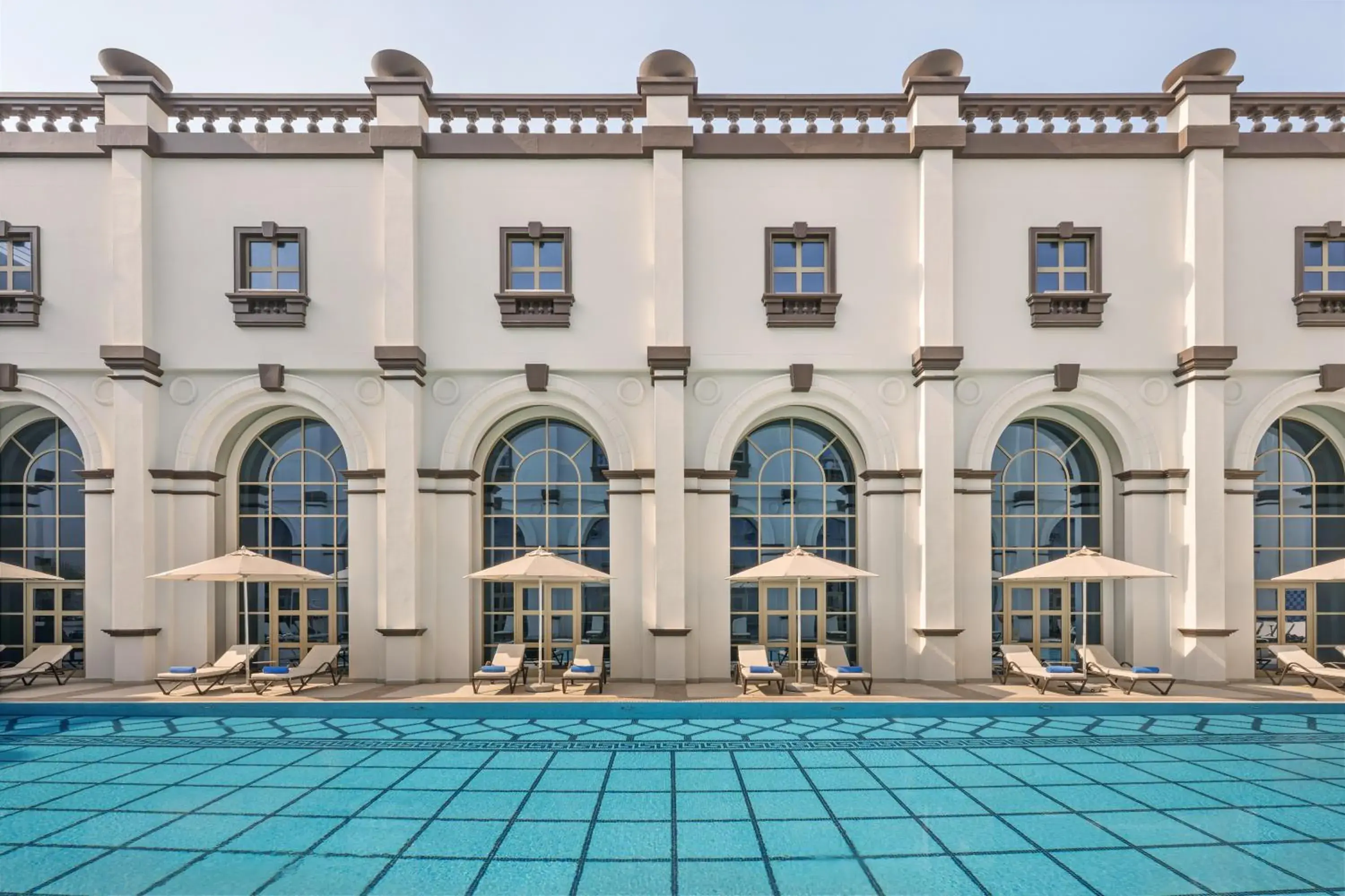 Swimming pool in Oaks Ibn Battuta Gate Dubai Swimming pool in Oaks Ibn Battuta Gate Dubai