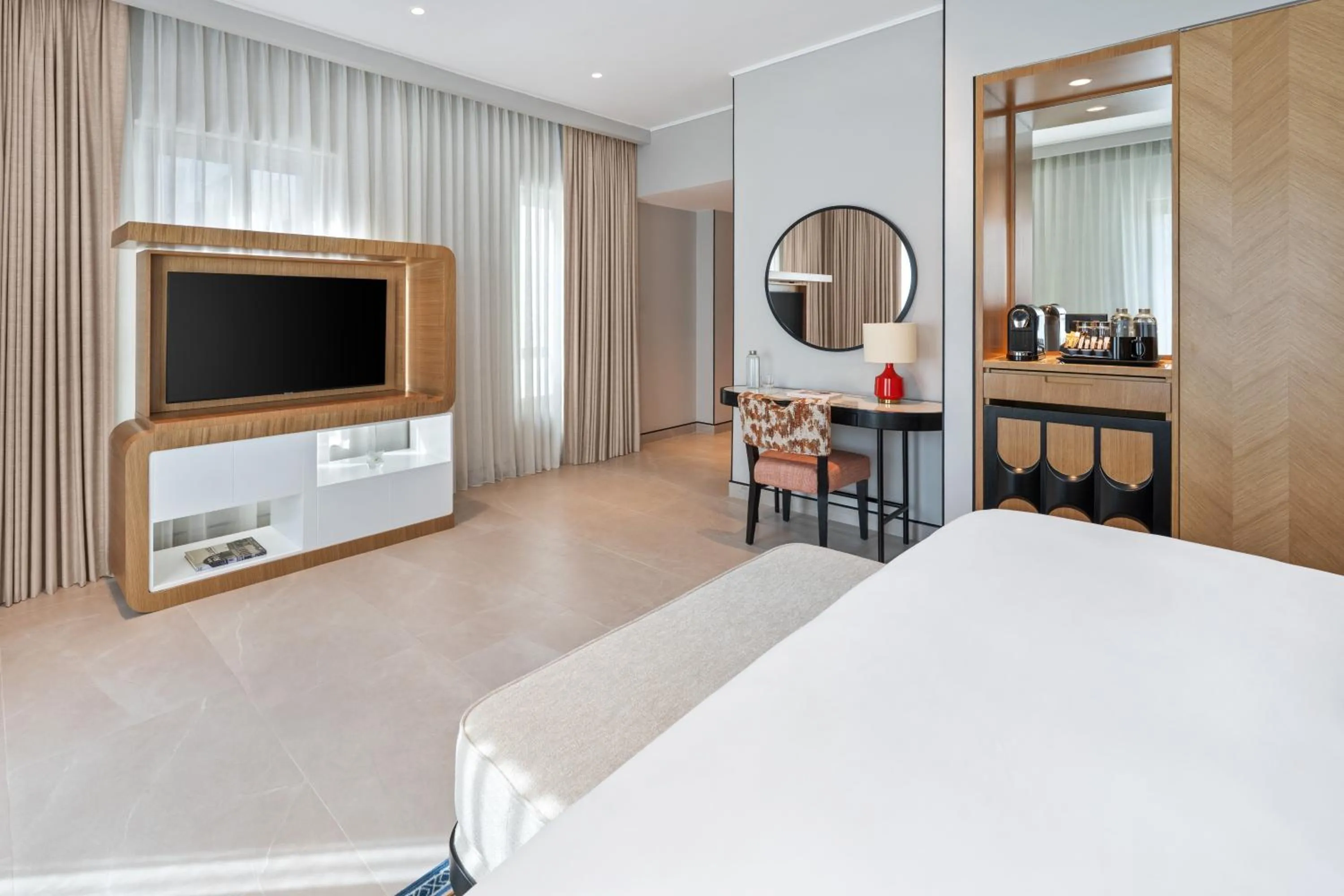 Bed in Oaks Ibn Battuta Gate Dubai