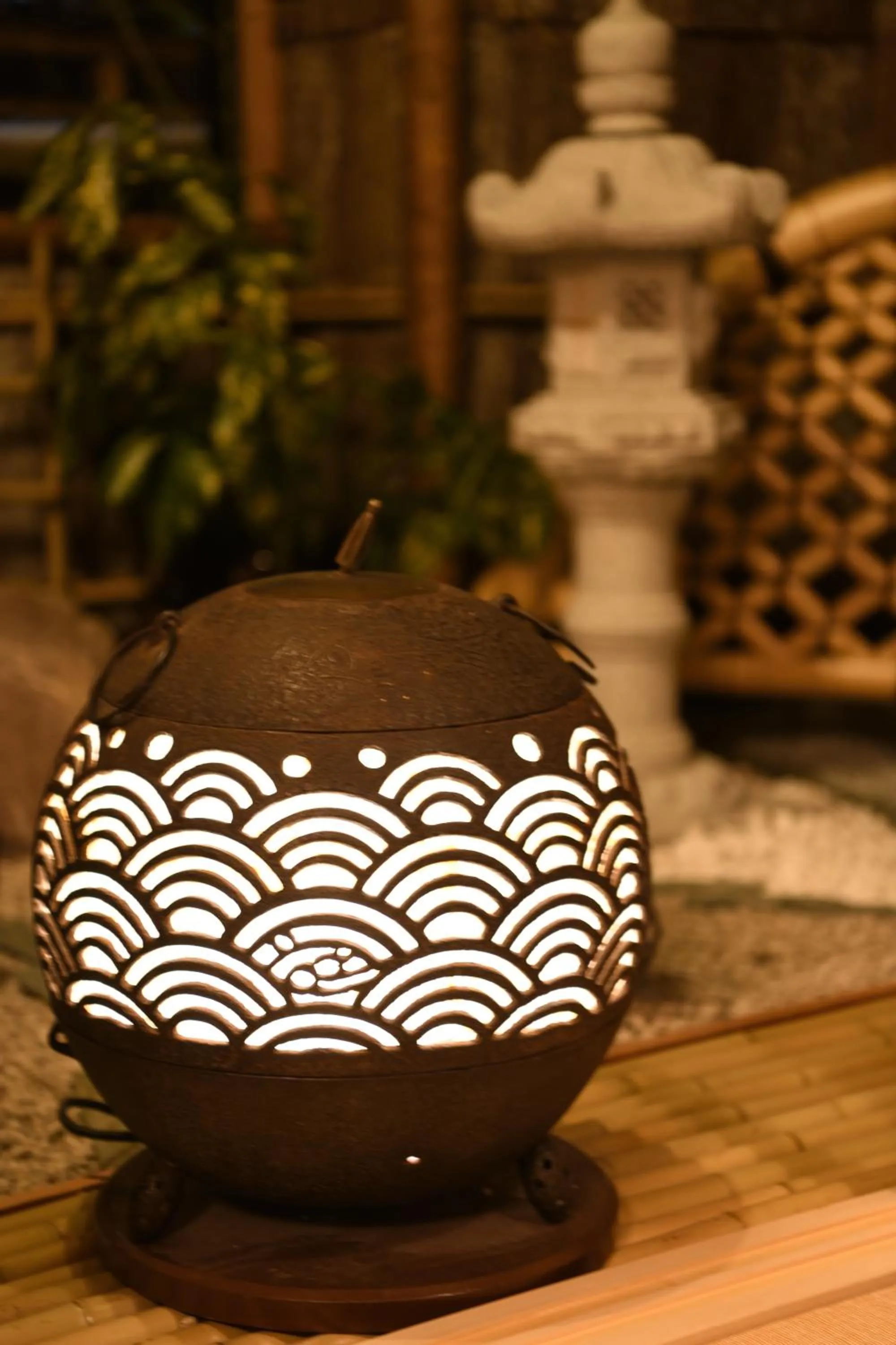 Decorative detail in Seikoro Ryokan - Established in 1831