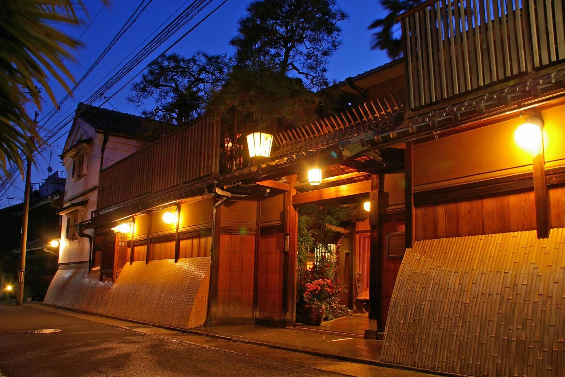 Facade/entrance in Seikoro Ryokan - Established in 1831