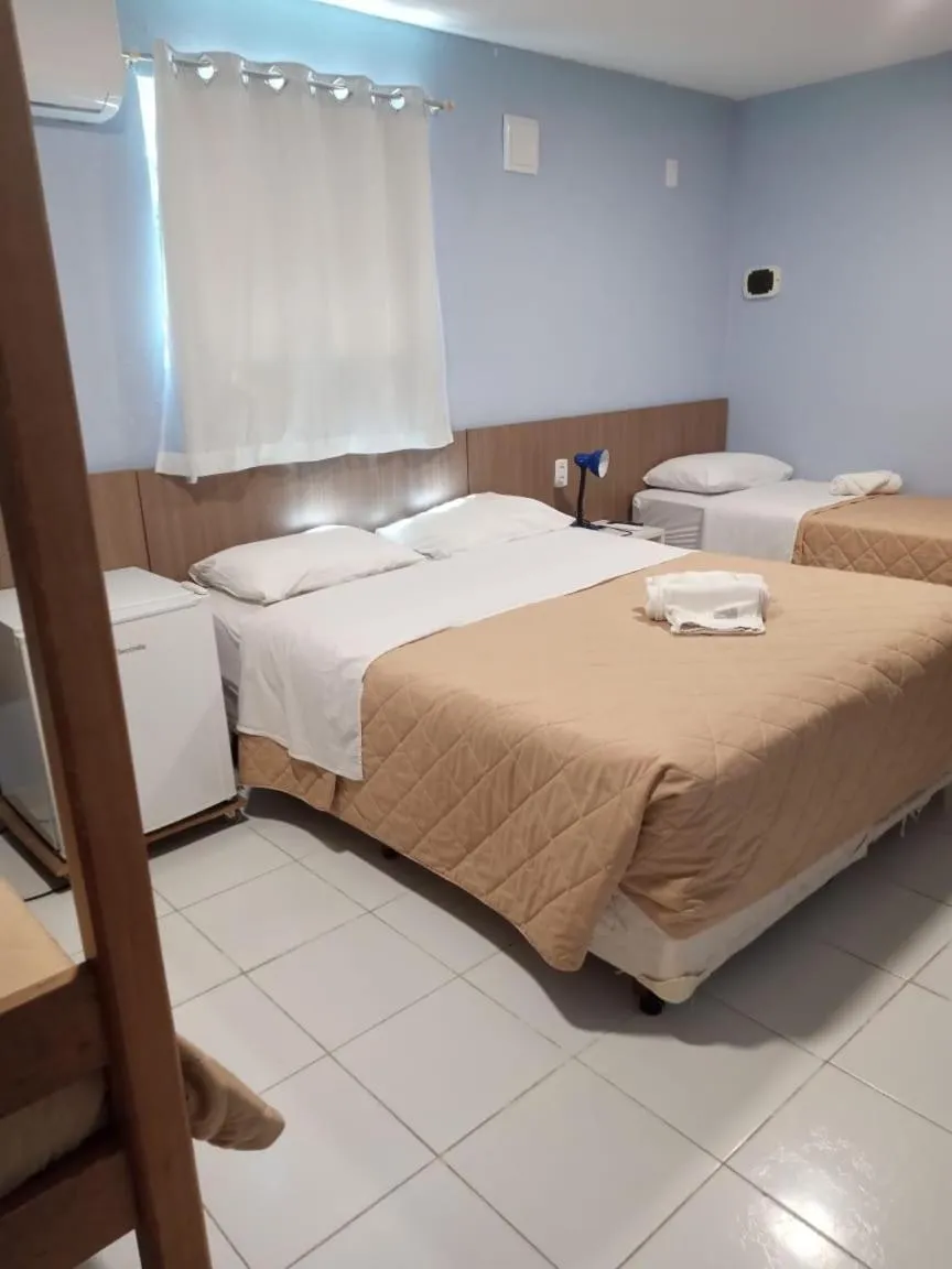 Bed in Pousada Boi Bumba Tambau