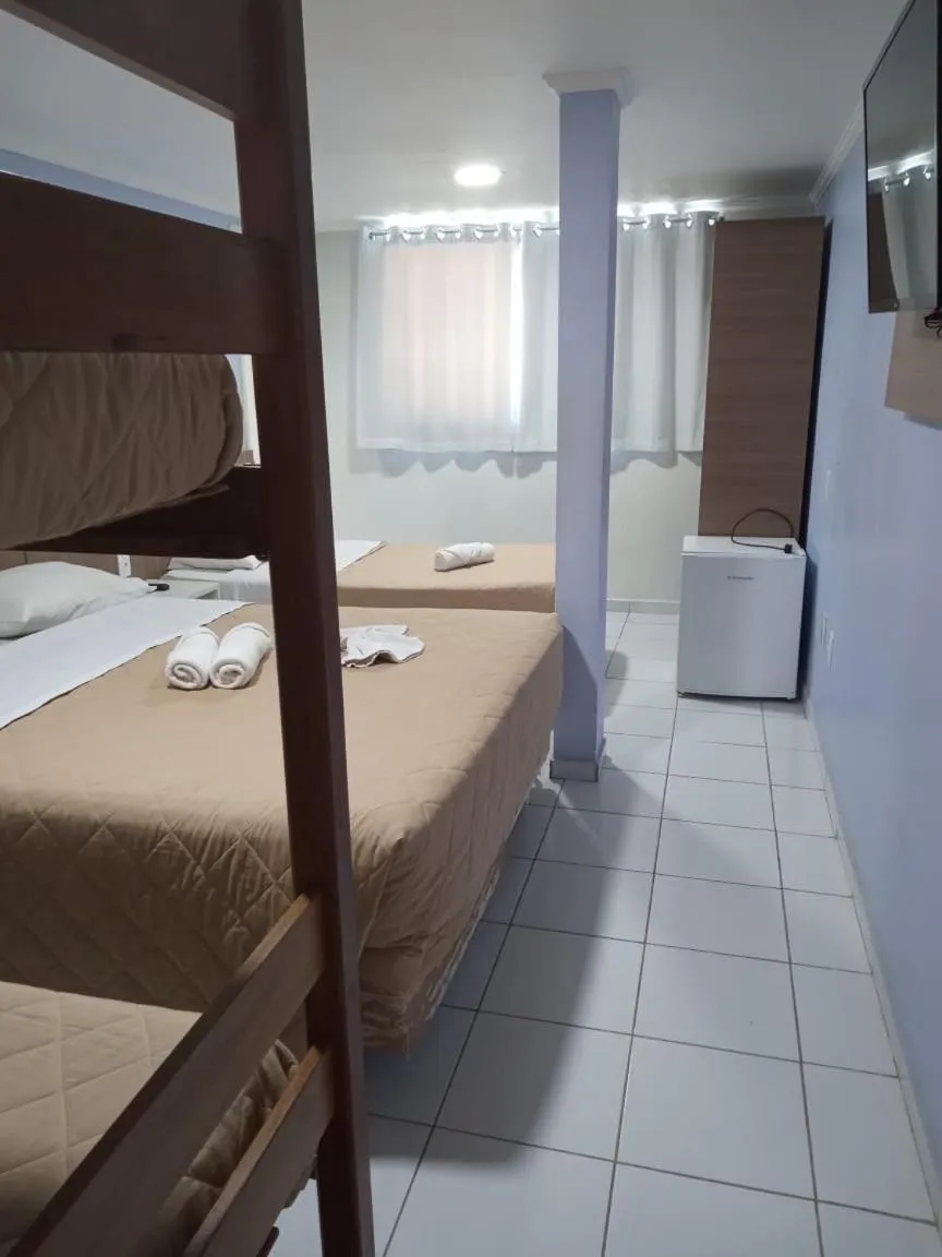 Bed in Pousada Boi Bumba Tambau