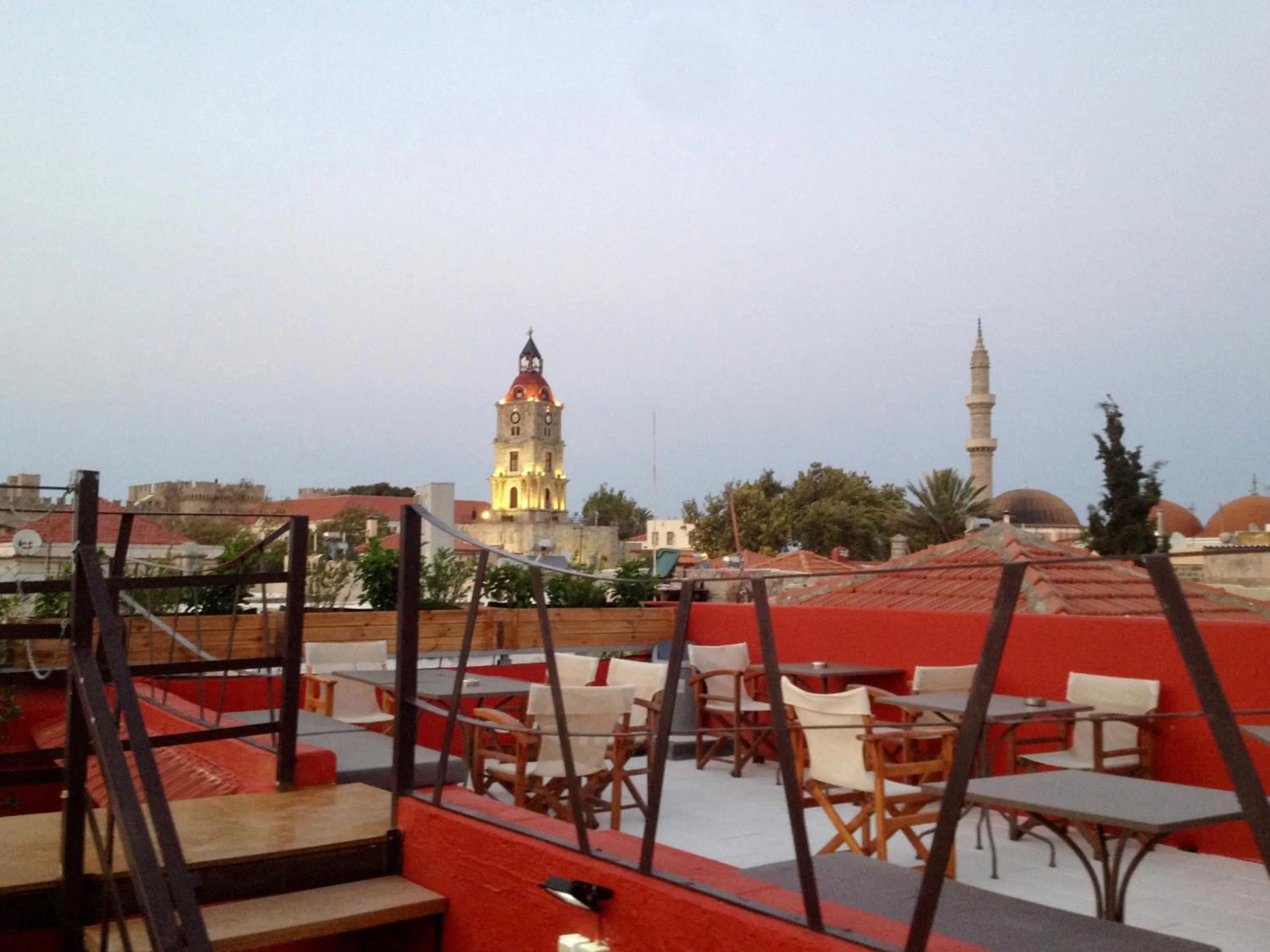 Patio in Auberge 32 Old Town