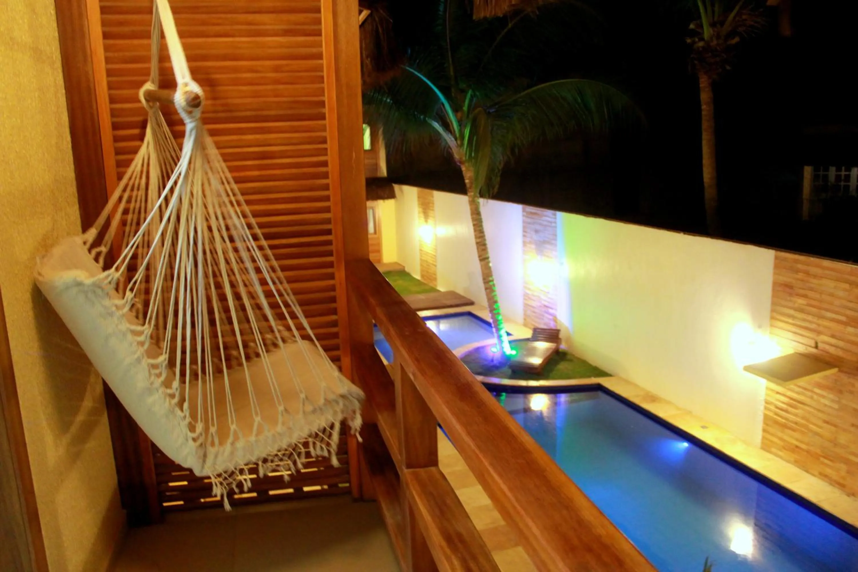 Balcony/Terrace in Pousada Jeri Dunas