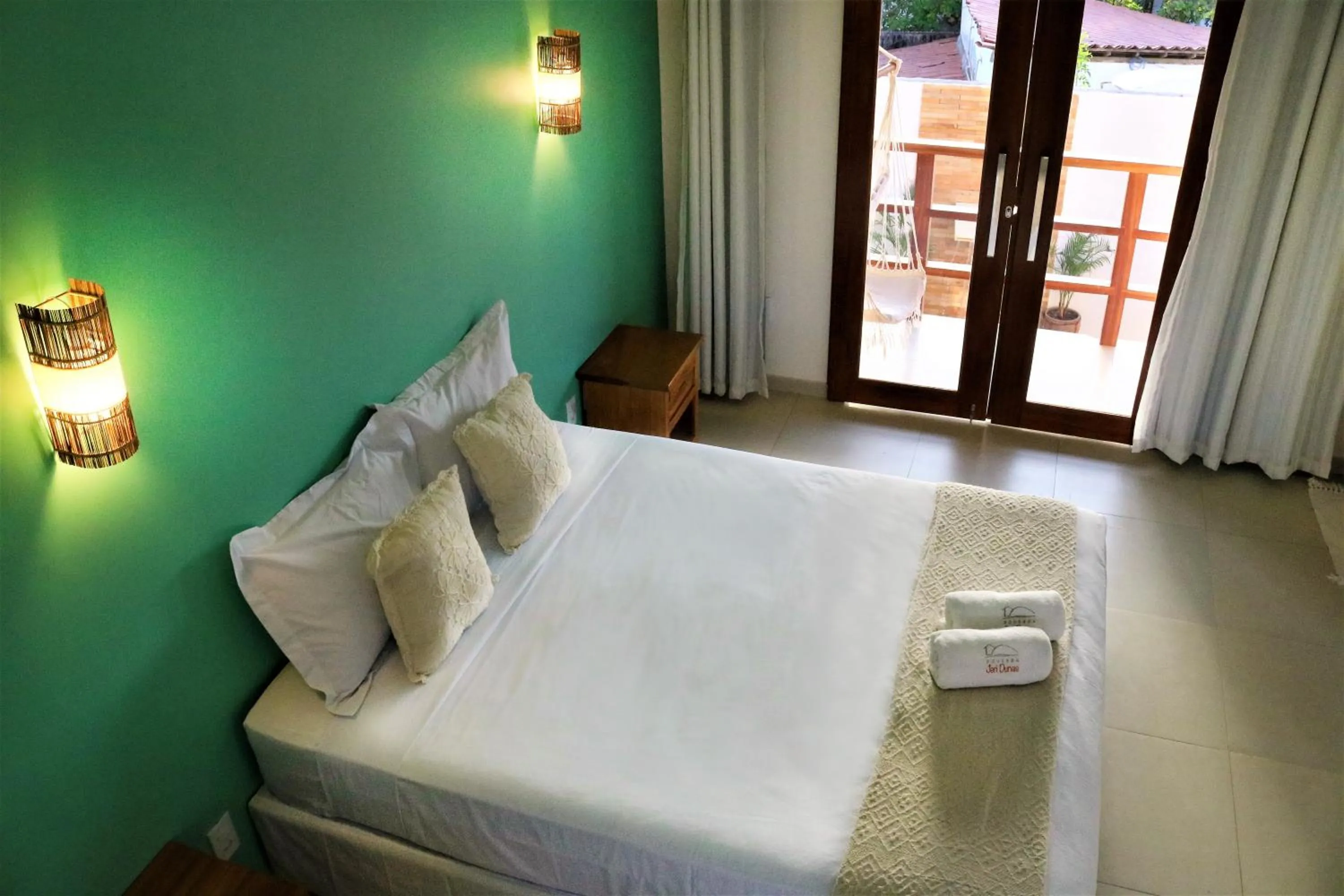 Bedroom, Bed in Pousada Jeri Dunas