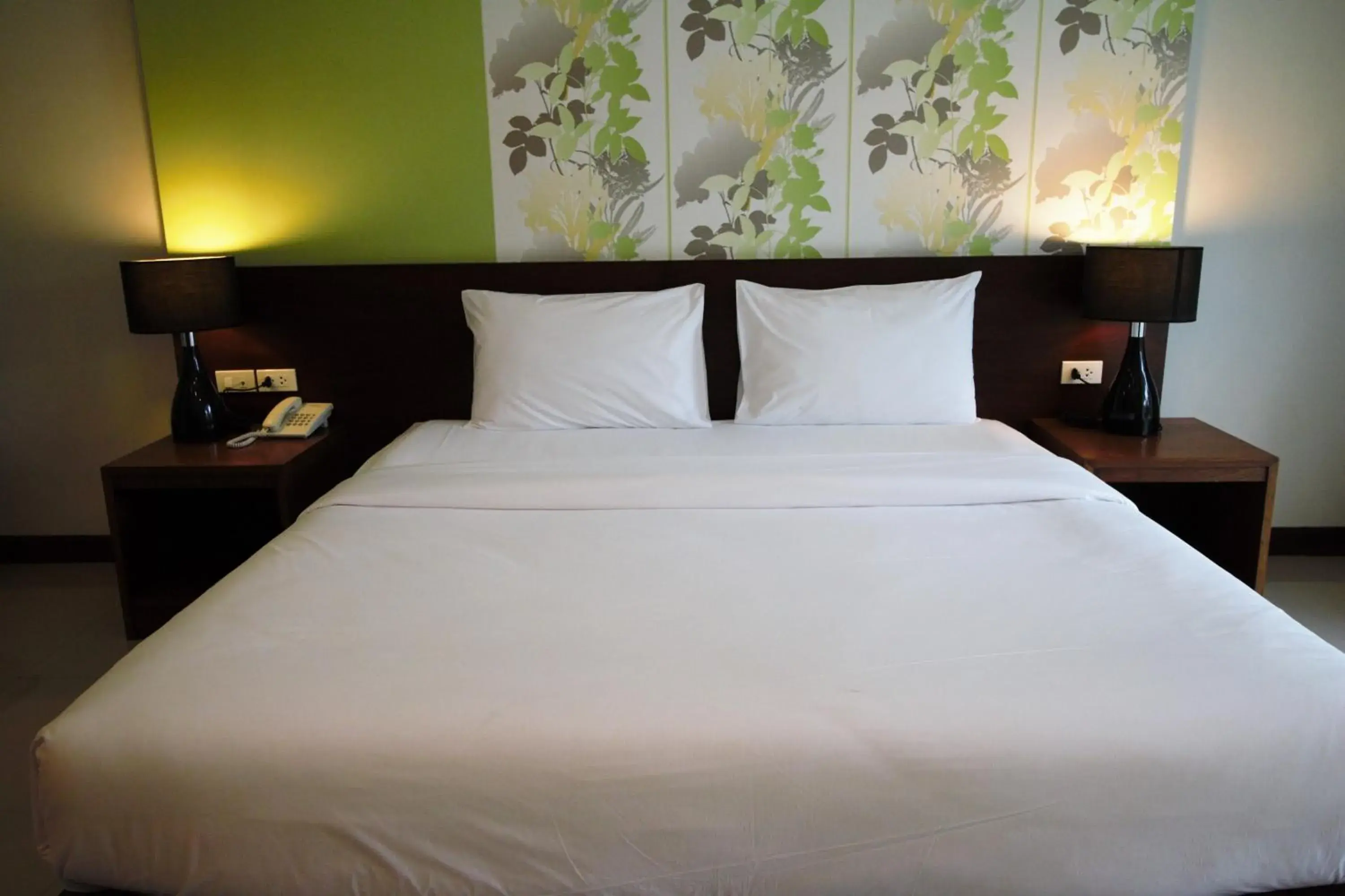 Bed in PS Hill Resort Phuket Patong - SHA Plus Bed in PS Hill Resort Phuket Patong - SHA Plus