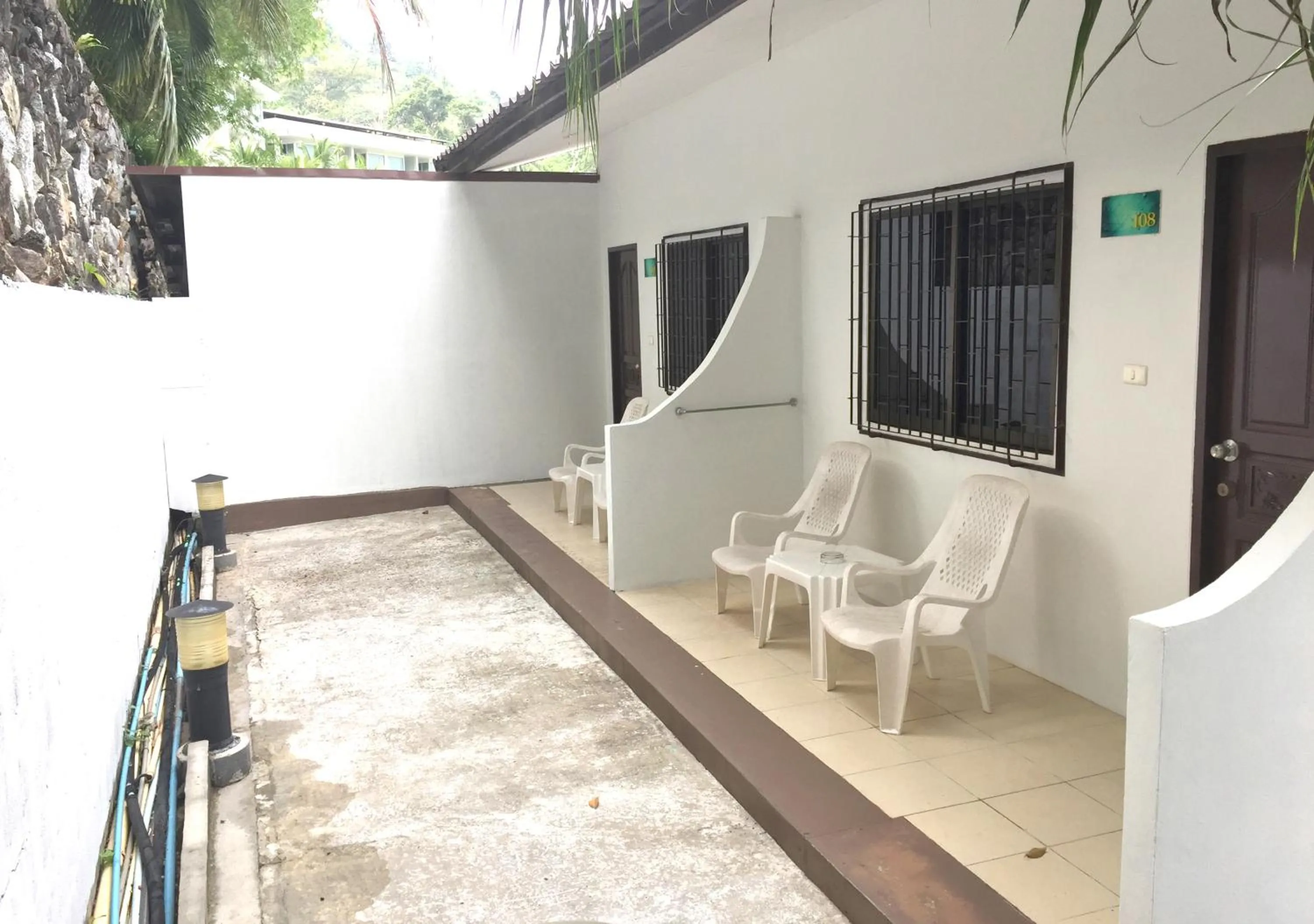Balcony/Terrace in PS Hill Resort Phuket Patong - SHA Plus