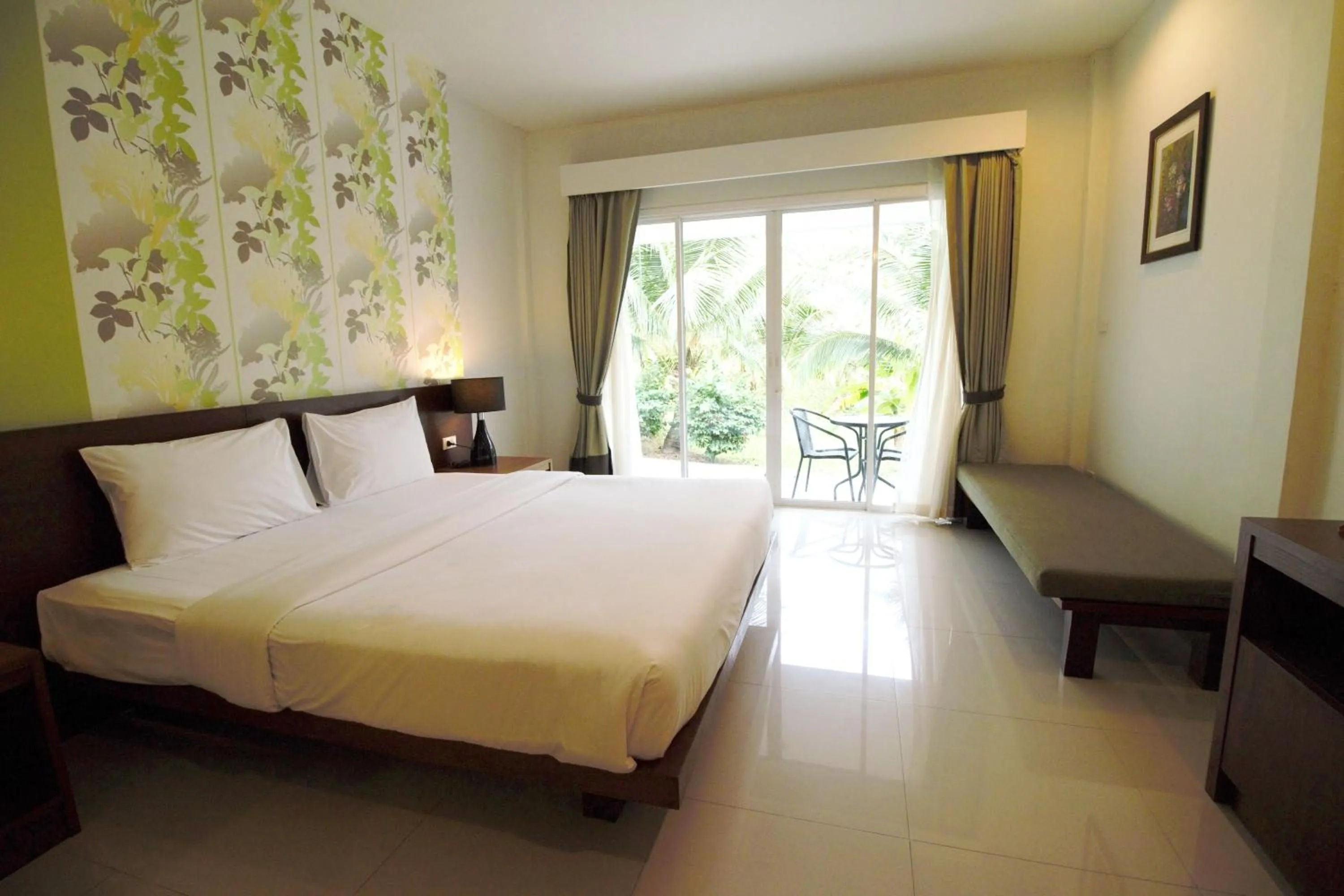 Bed in PS Hill Resort Phuket Patong - SHA Plus