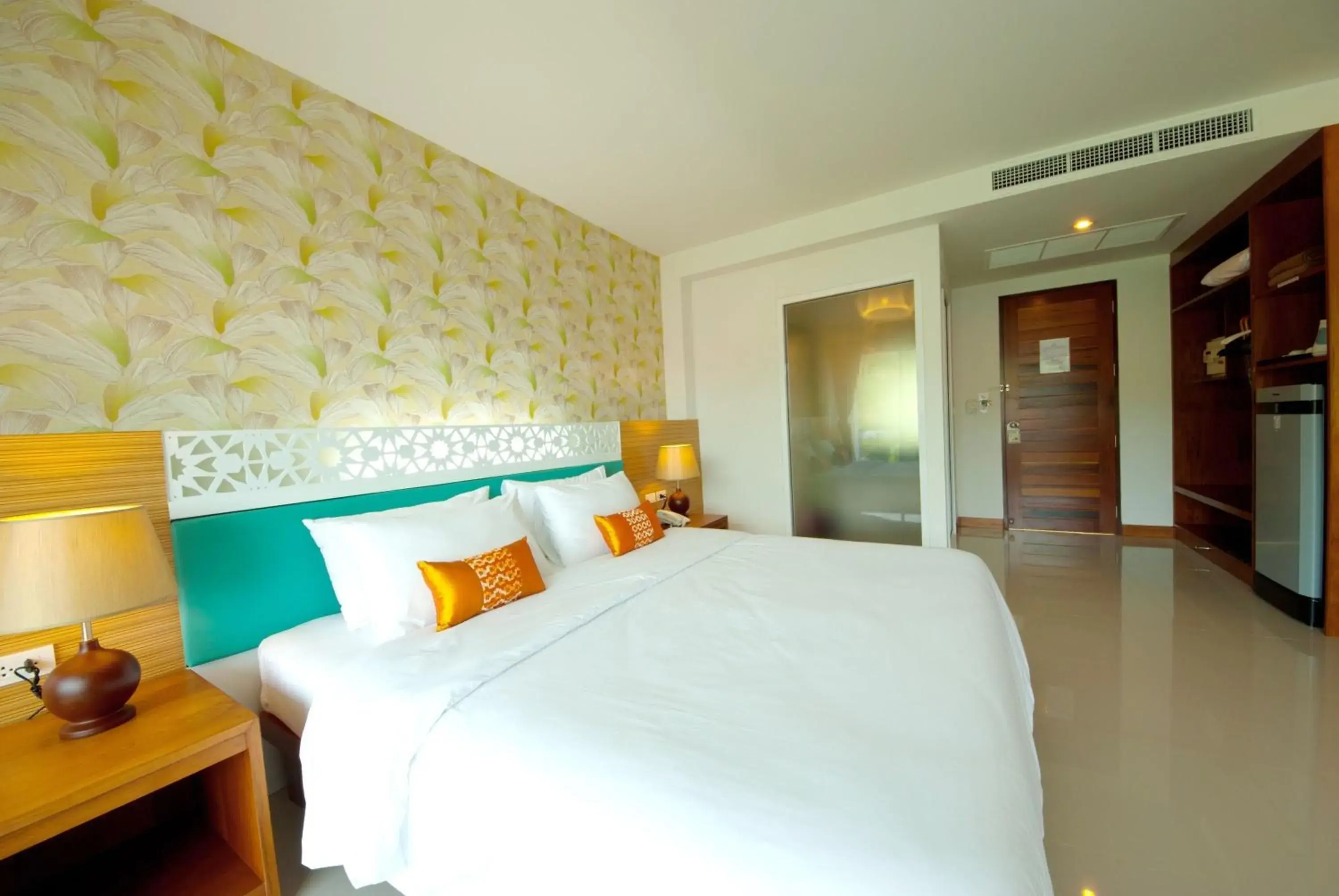 Bed in PS Hill Resort Phuket Patong - SHA Plus Bed in PS Hill Resort Phuket Patong - SHA Plus