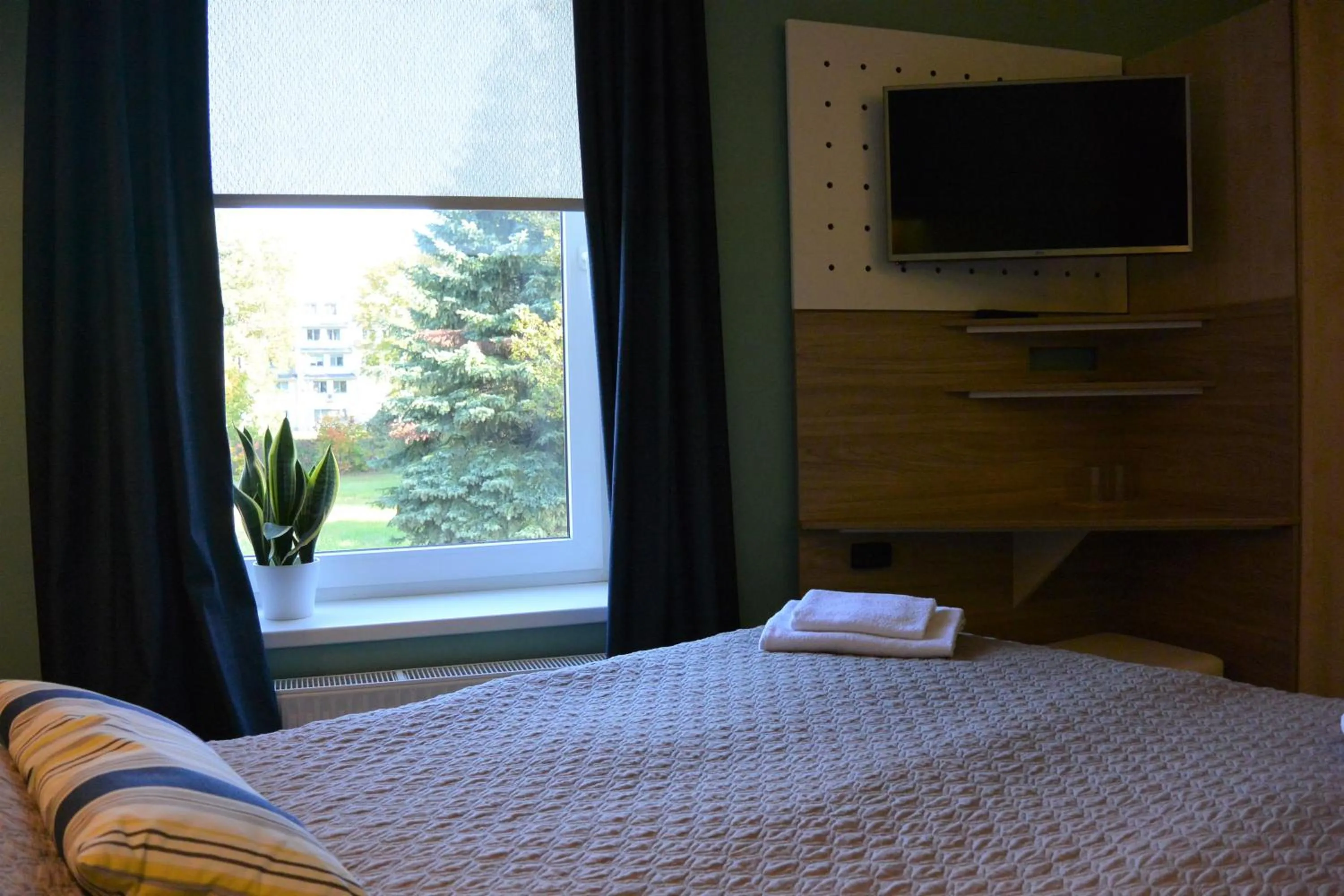 TV and multimedia, Bed in Alba Hotel