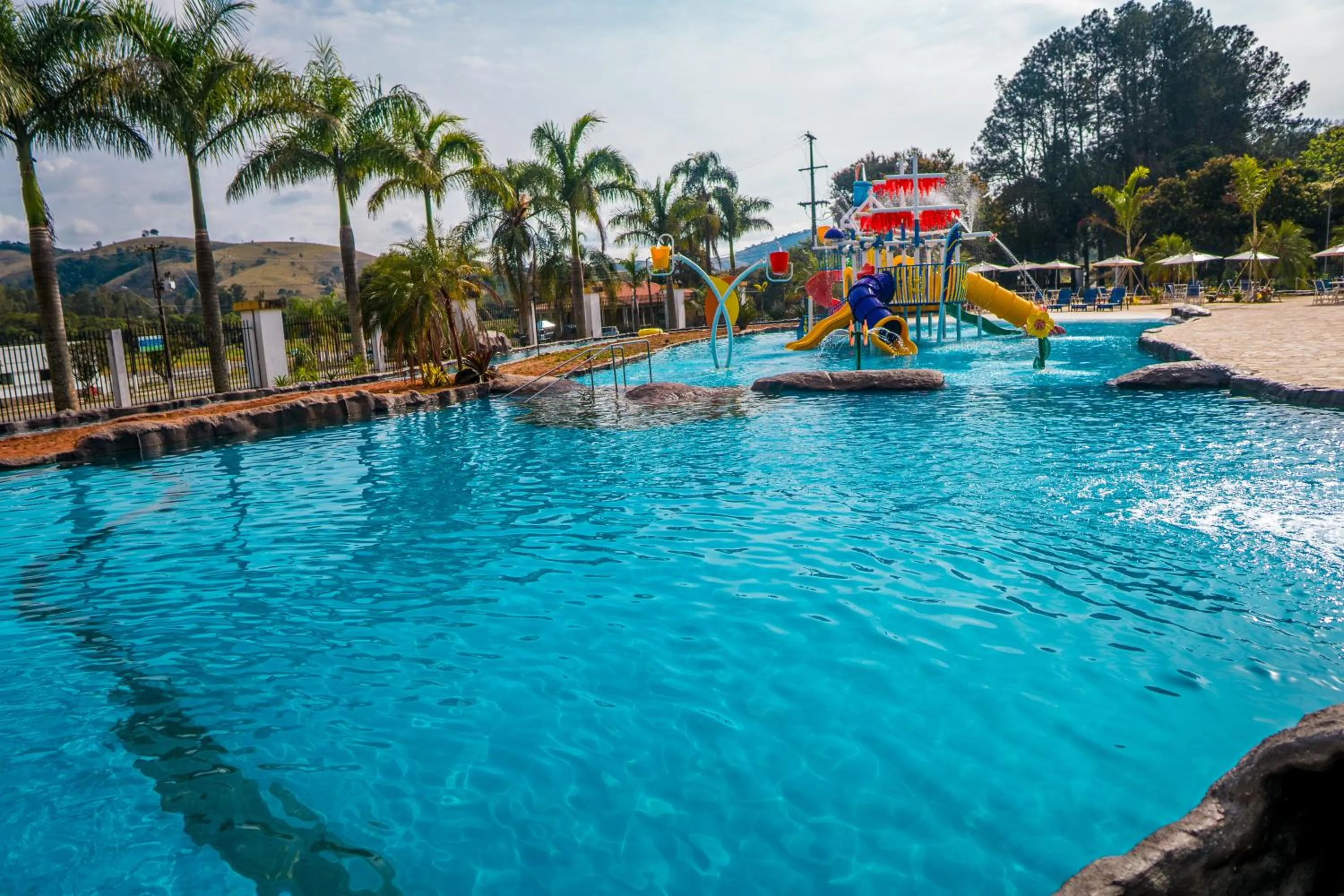Aqua park in Hotel Fazenda Ramon