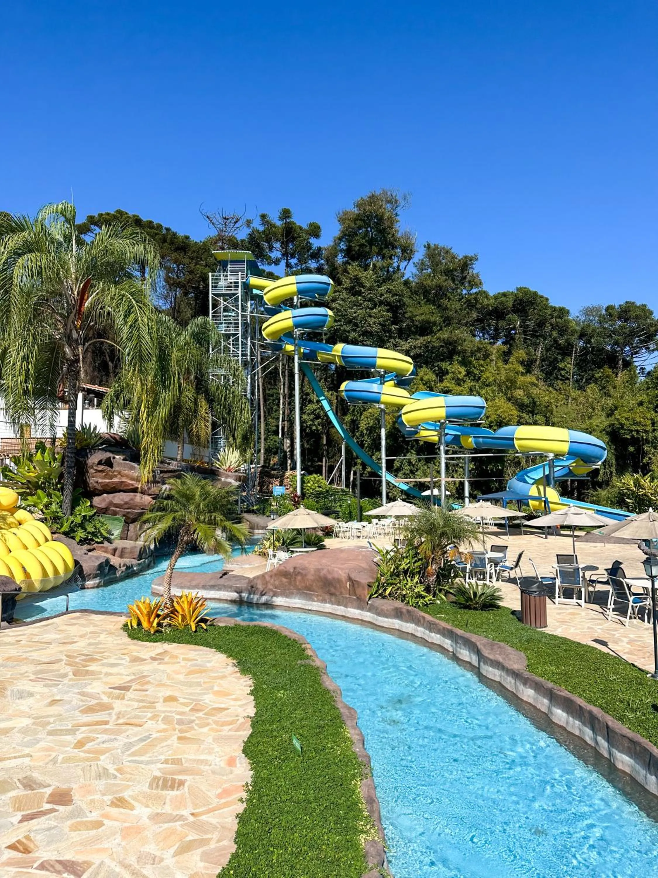 Aqua park in Hotel Fazenda Ramon