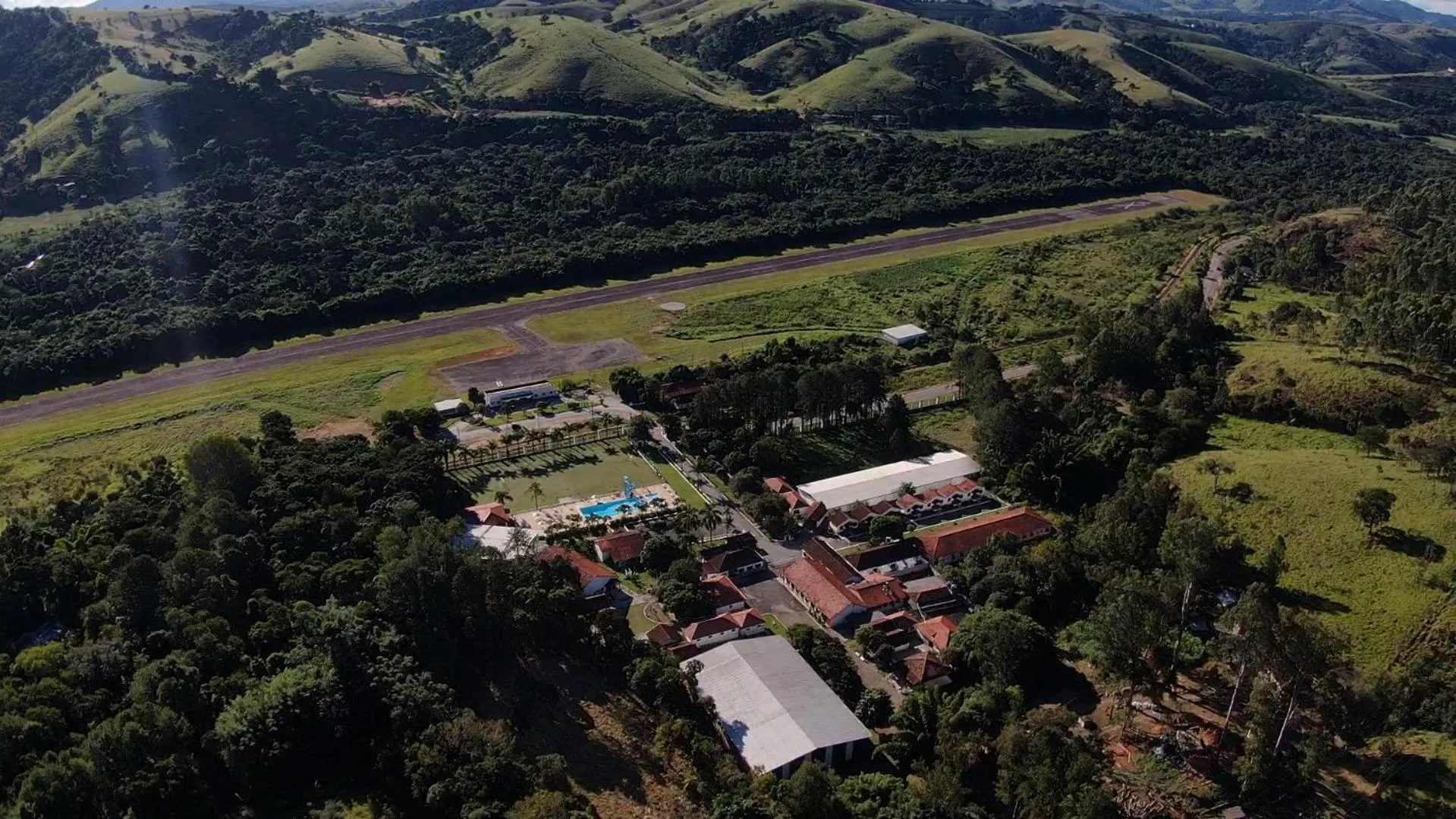 Bird's eye view in Hotel Fazenda Ramon