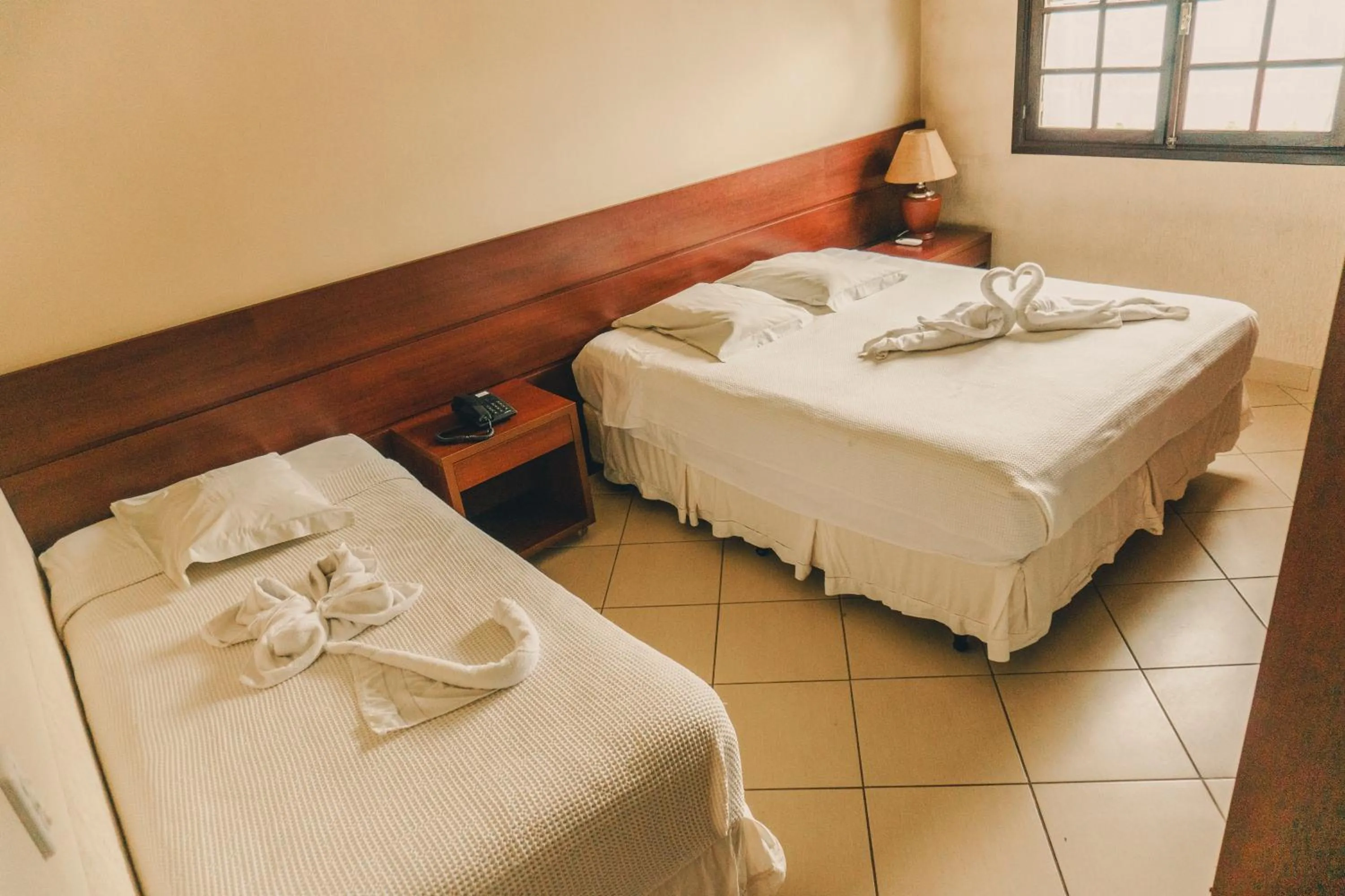 Bed in Hotel Fazenda Ramon